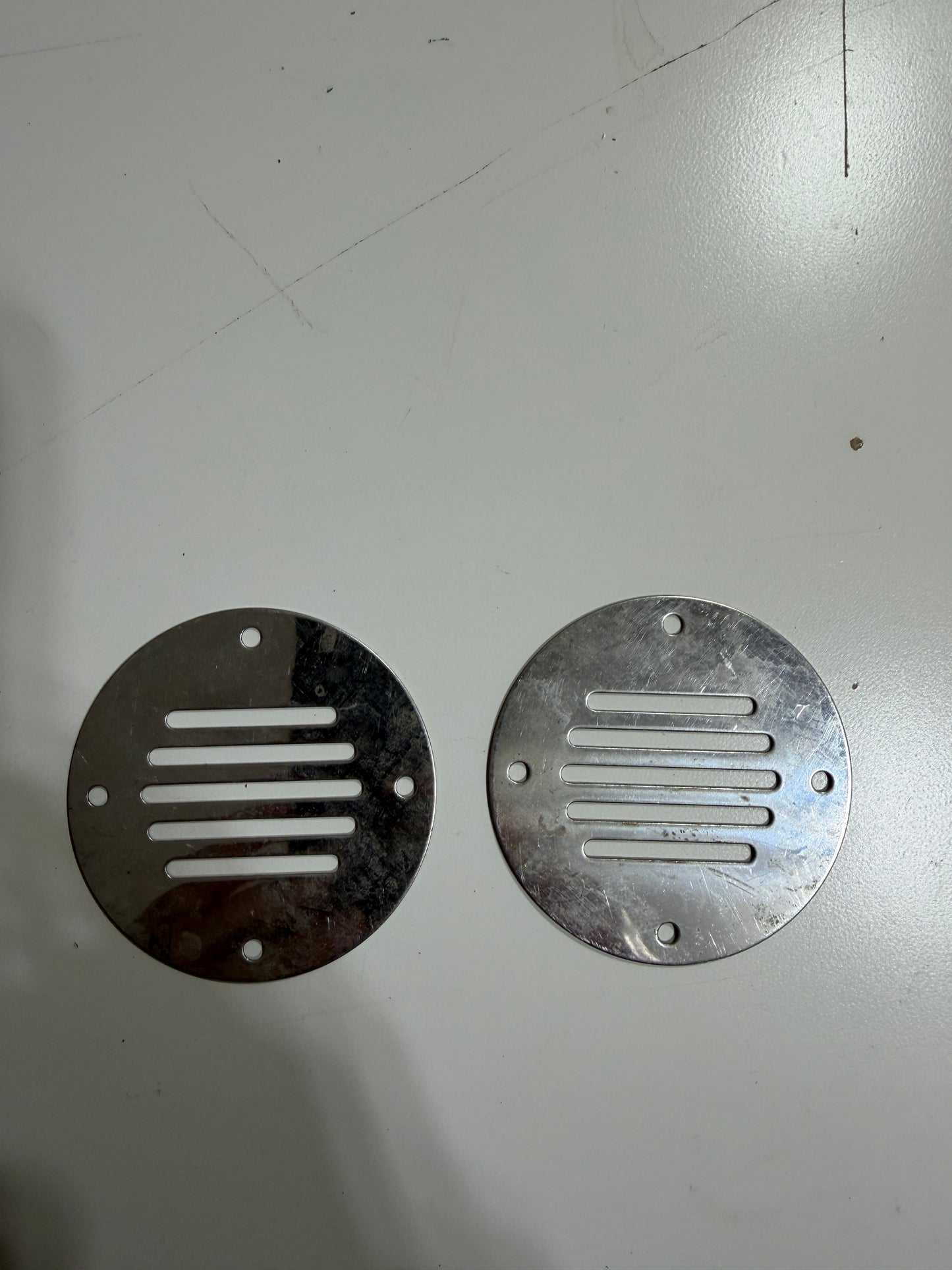 PAIR 2 1/2" Diameter Vent Covers