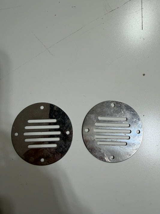 PAIR 2 1/2" Diameter Vent Covers