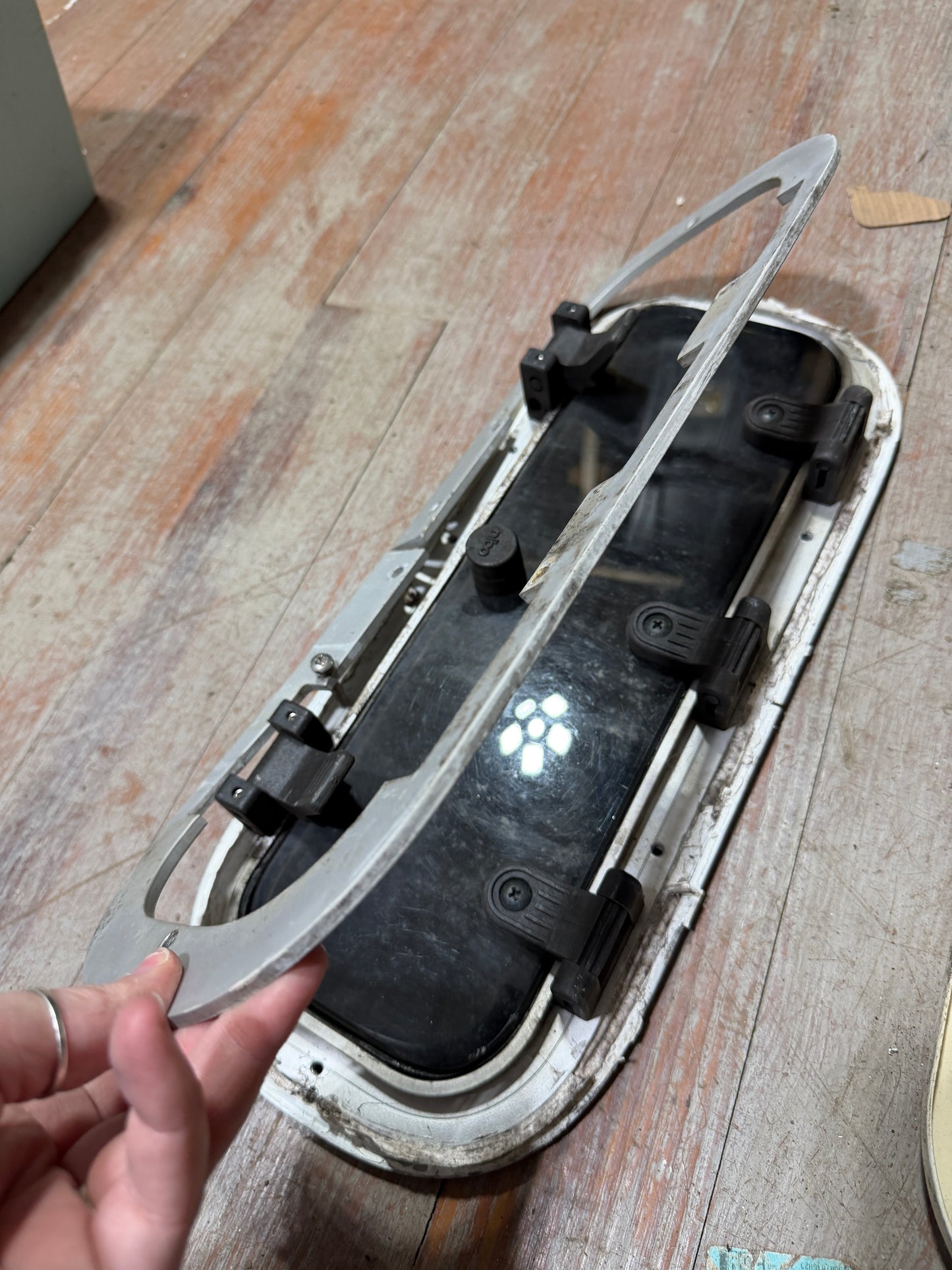 Bomar Nibo Opening Port Light - ID: 14 3/4" Long x 4 7/8" Wide - Catalina Morgan 38