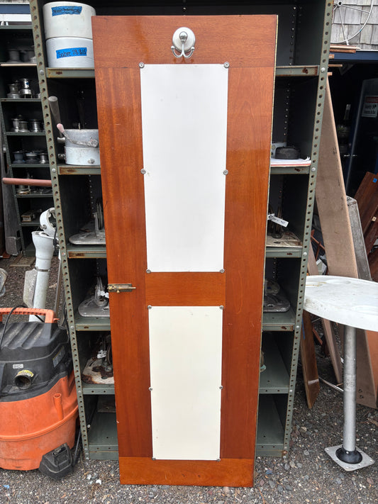 1934 Eisenhower 50' Interior Head Door -- 68 1/8" Long x 22" Wide x 1 1/8" Thick -- #58