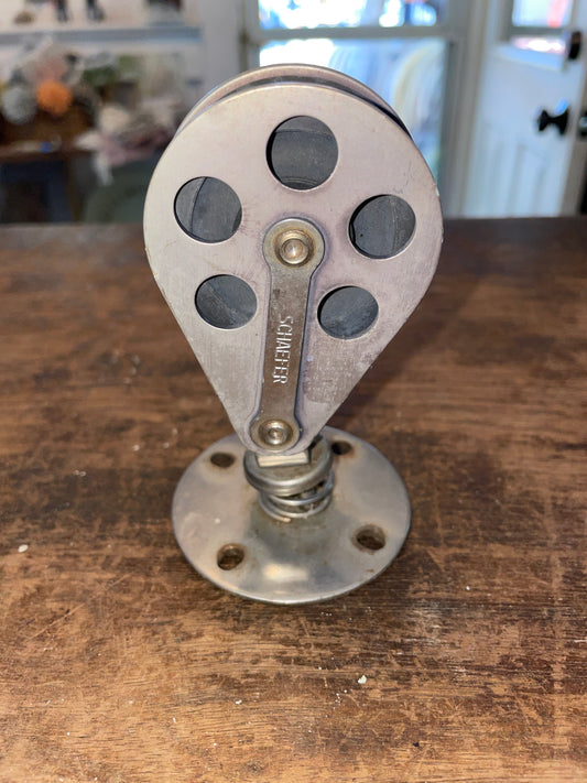 Schaefer 2 1/4” Sheave 7/16” Line Standing Block