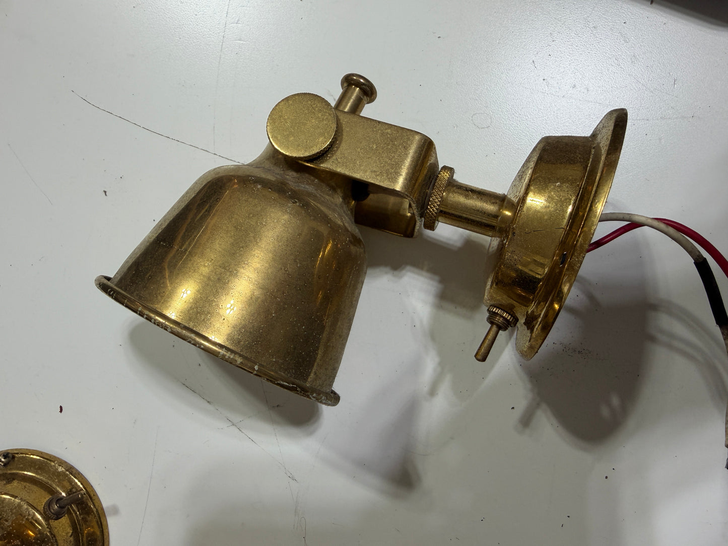 Interior Tilting Light - Pitting OR Good Condition