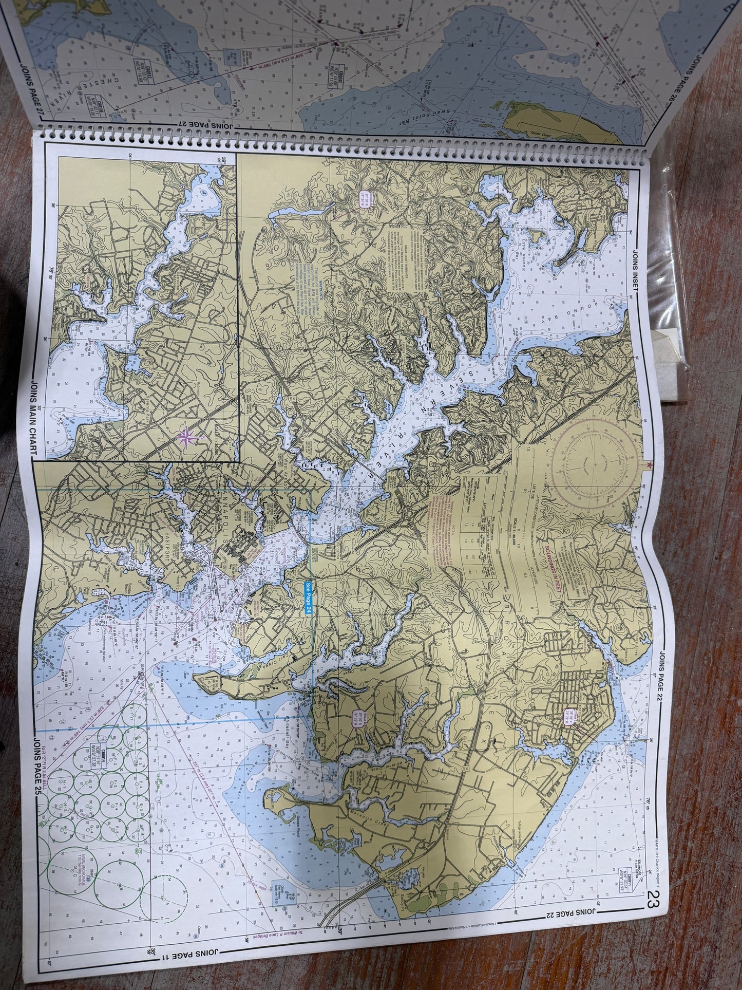 Chesapeake and Delaware Bays Region 4 - 11th Edition - Full Color Charts