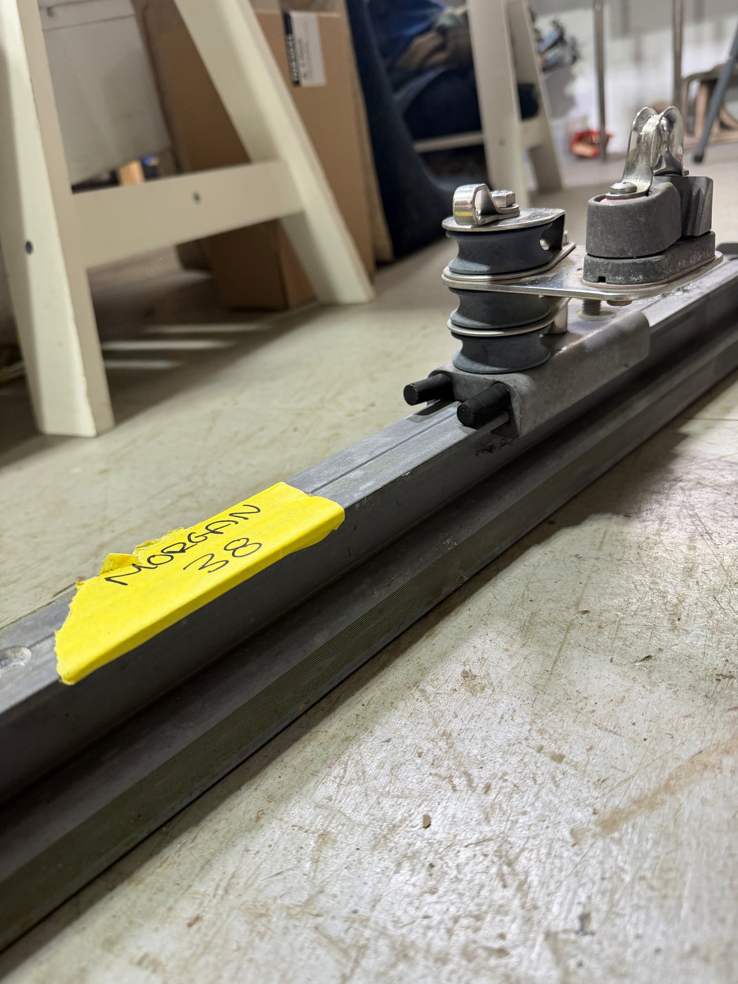 62 1/2" Long x 1 1/2" Track Width - Garhauer Traveller OFF Catalina Morgan 38