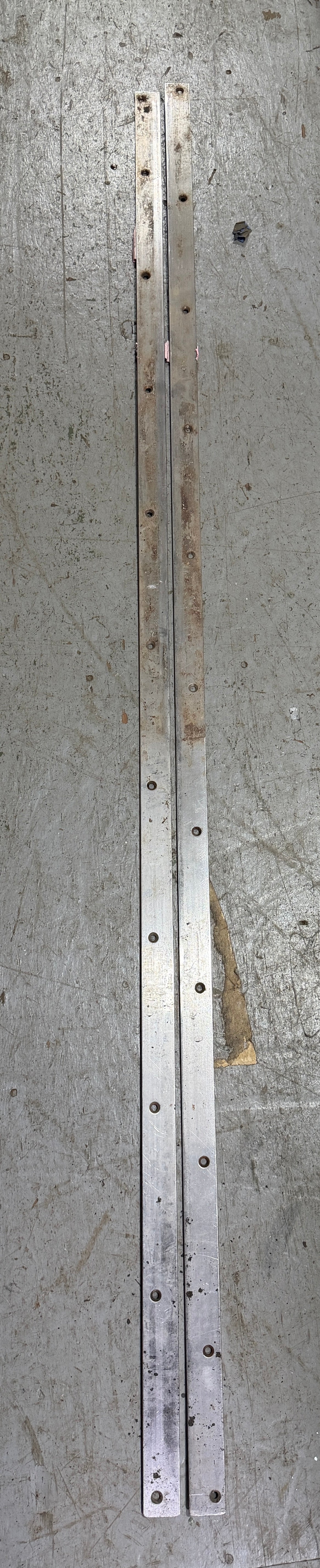 Pearson 10M - Stainless Steel Hatch Slide Track - 61 1/4" Length x 1 1/4" Width