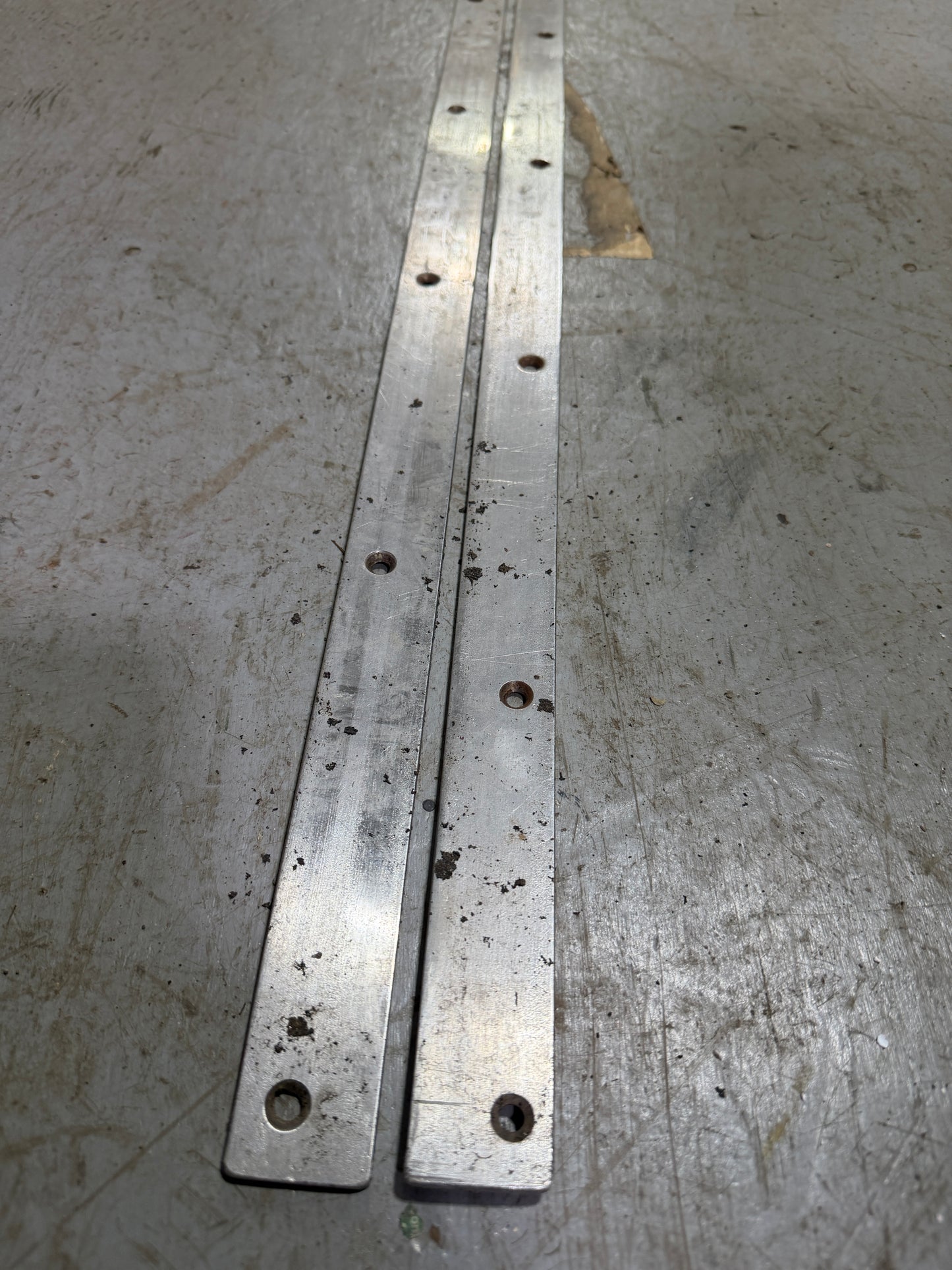 Pearson 10M - Stainless Steel Hatch Slide Track - 61 1/4" Length x 1 1/4" Width