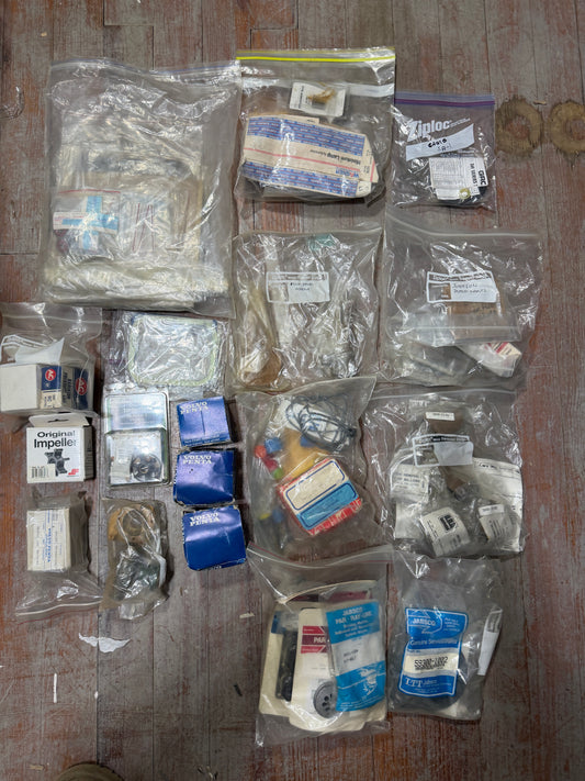 LOT OF PARTS FOR A VOLVO PENTA MD11C