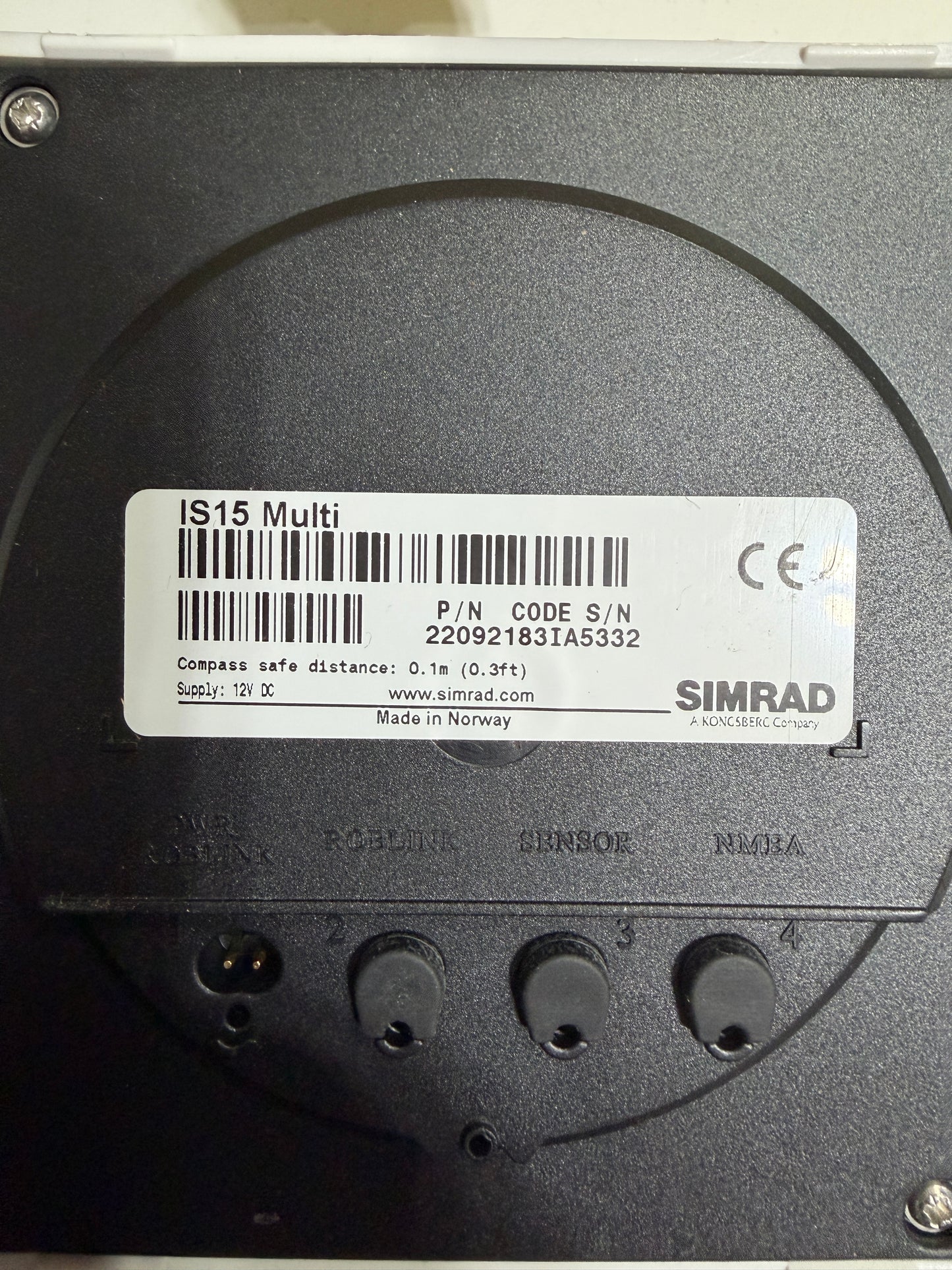 Simrad Is15 Multi Display Head - NEW