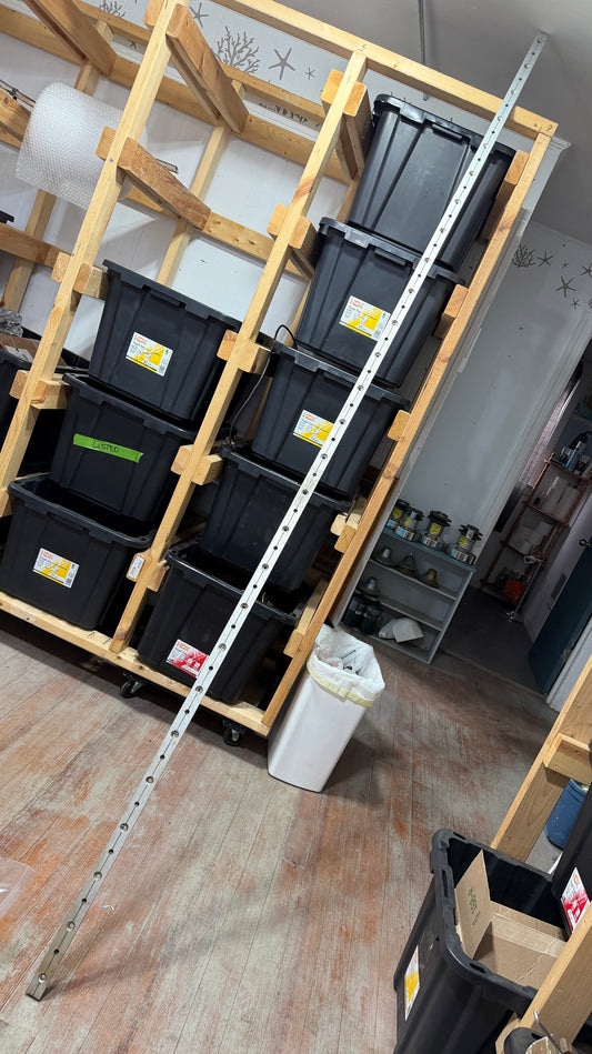 8' 10.5" Length x 1 1/4" Width Aluminum T Track - Catalina Morgan 38