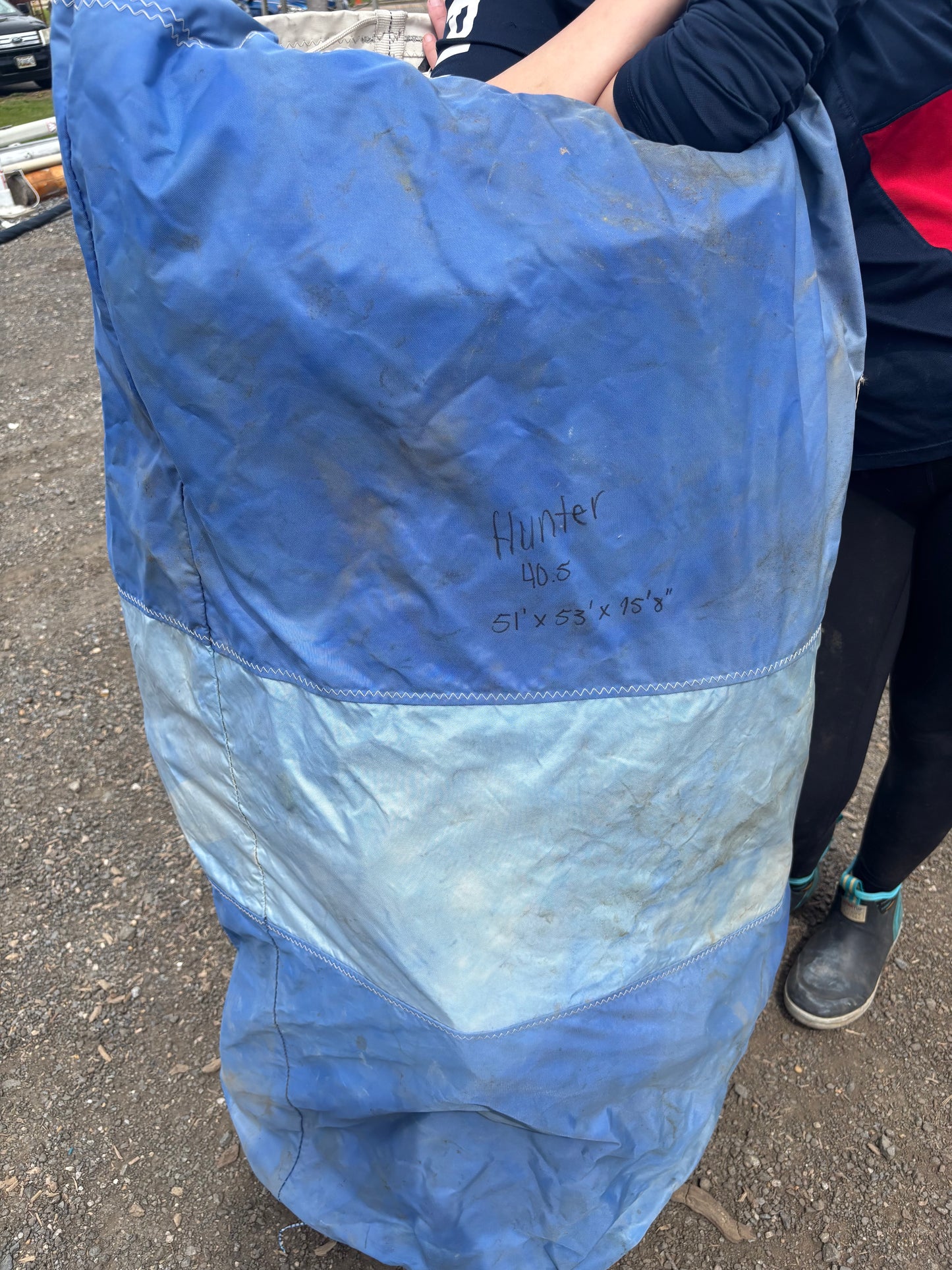 Hunter 40.5 Mainsail - 51’ Luff x 53’ Leech x 15’ 8” Foot