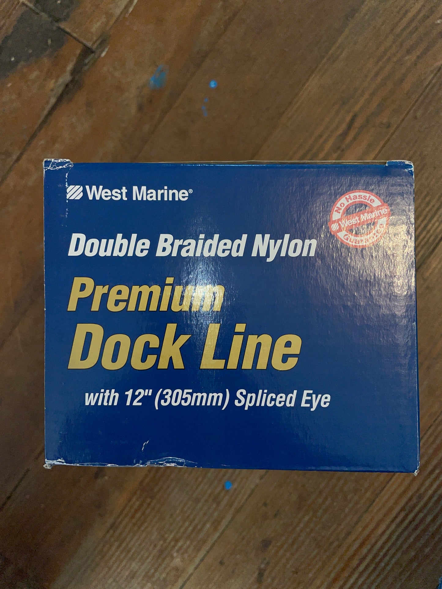 West Marine 1/2” x 25’ Double Braided Dock Line- NEW