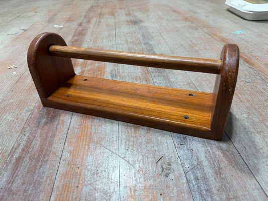 Teak Paper Towel Holder