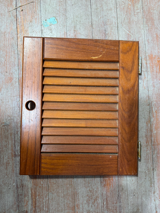 16 1/8" Tall x 13 1/2" Wide Louvered Interior Door - Catalina Morgan 38 -- #283