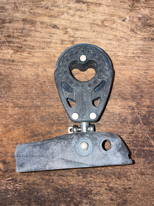 Harken 57C 2 1/4 Sheave; 7/16” Line On 1” Track Car