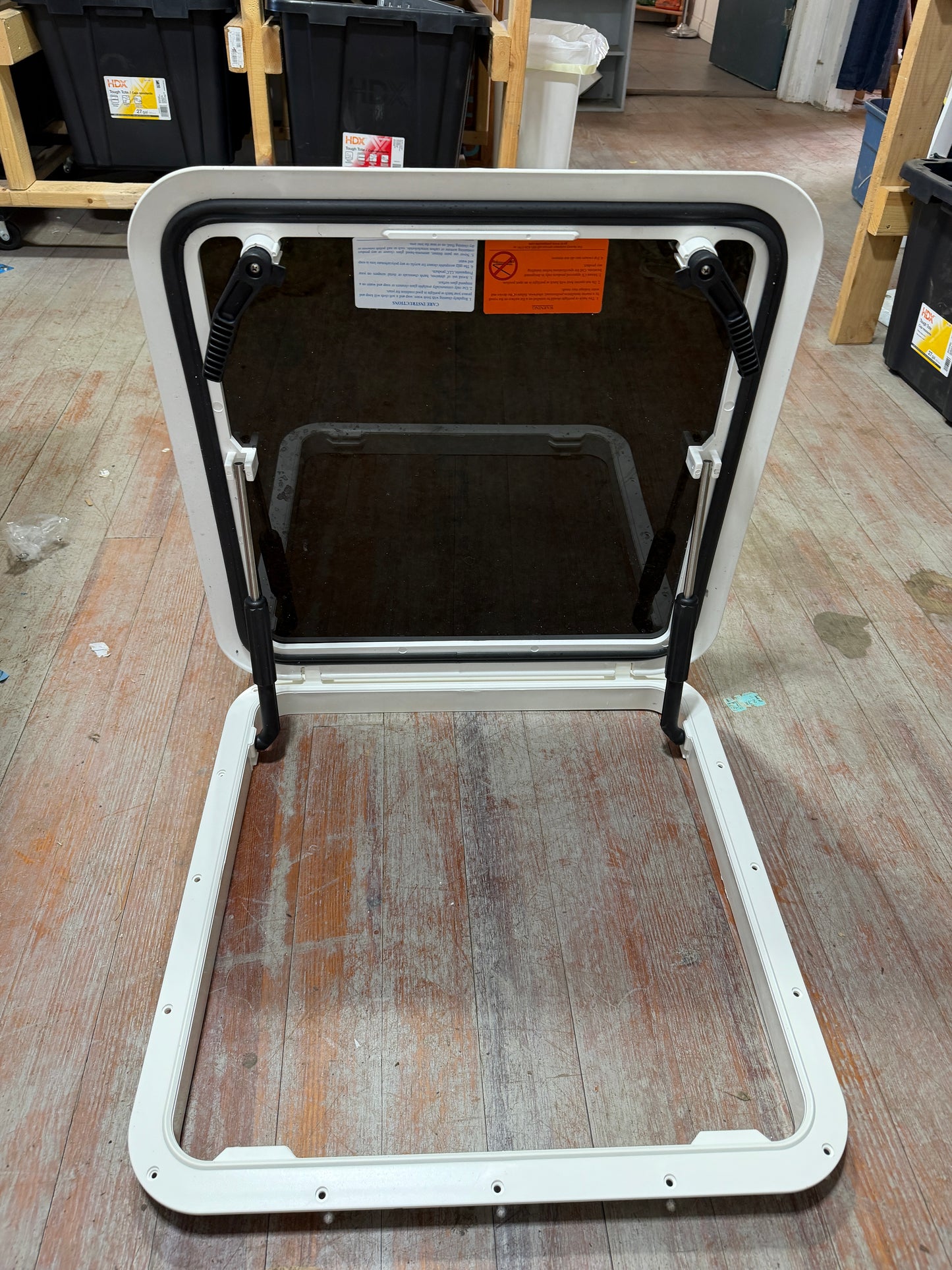 Bomar 19 3/4" Squared Opening Hatch - NEW