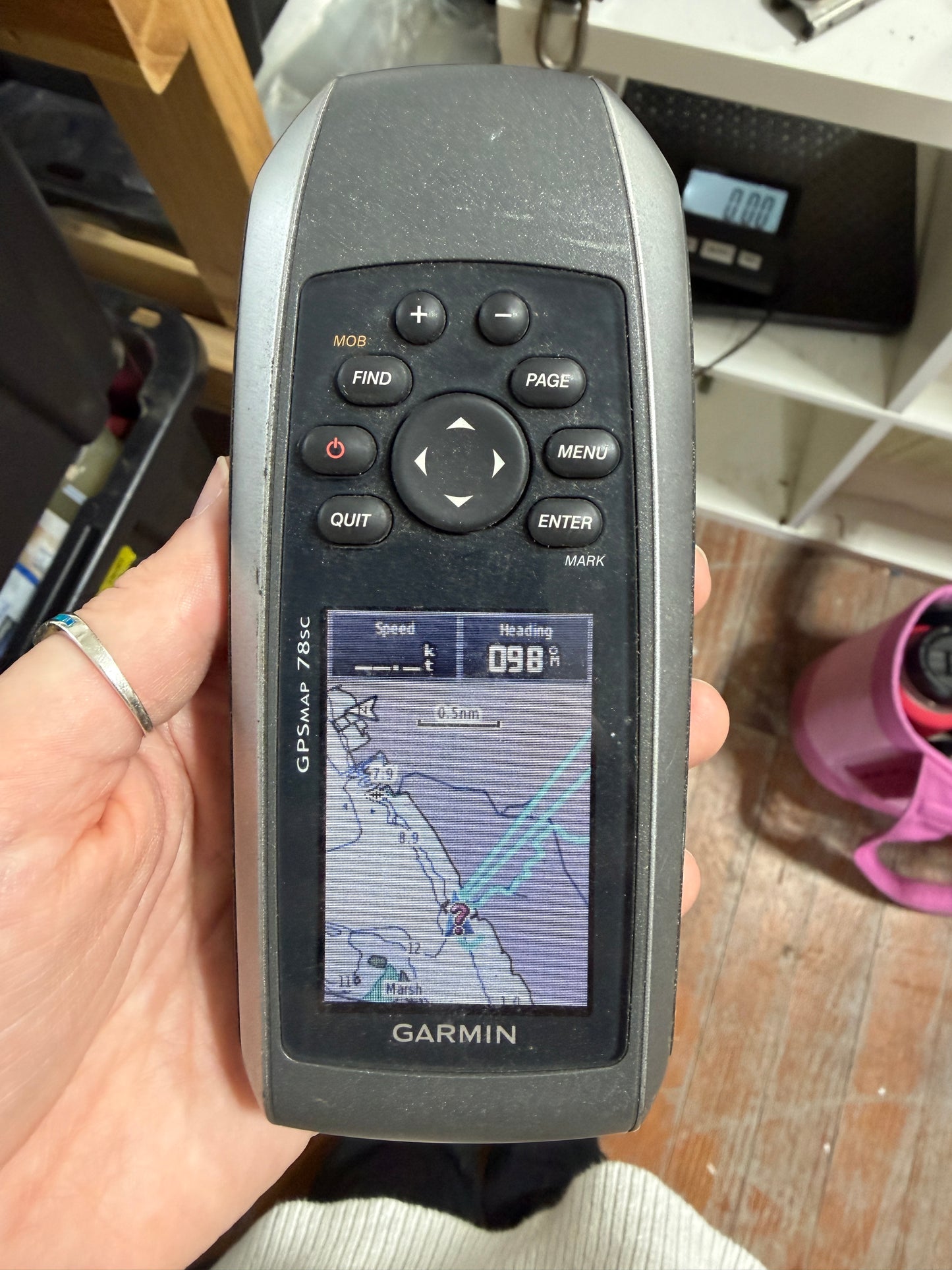 Garmin 78sc Handheld GPS - WORKS