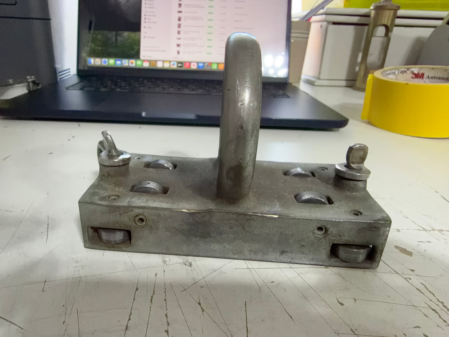 Bronze Spinnaker / Mast Lead Car - Fits 1 1/4" Track Size - Catalina Morgan 38