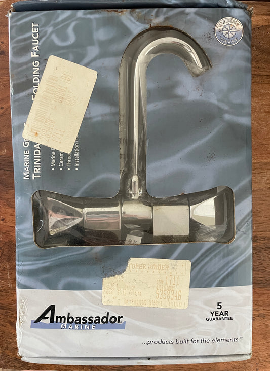 Ambassador Marine Trinidad Elite Folding Faucet - NEW