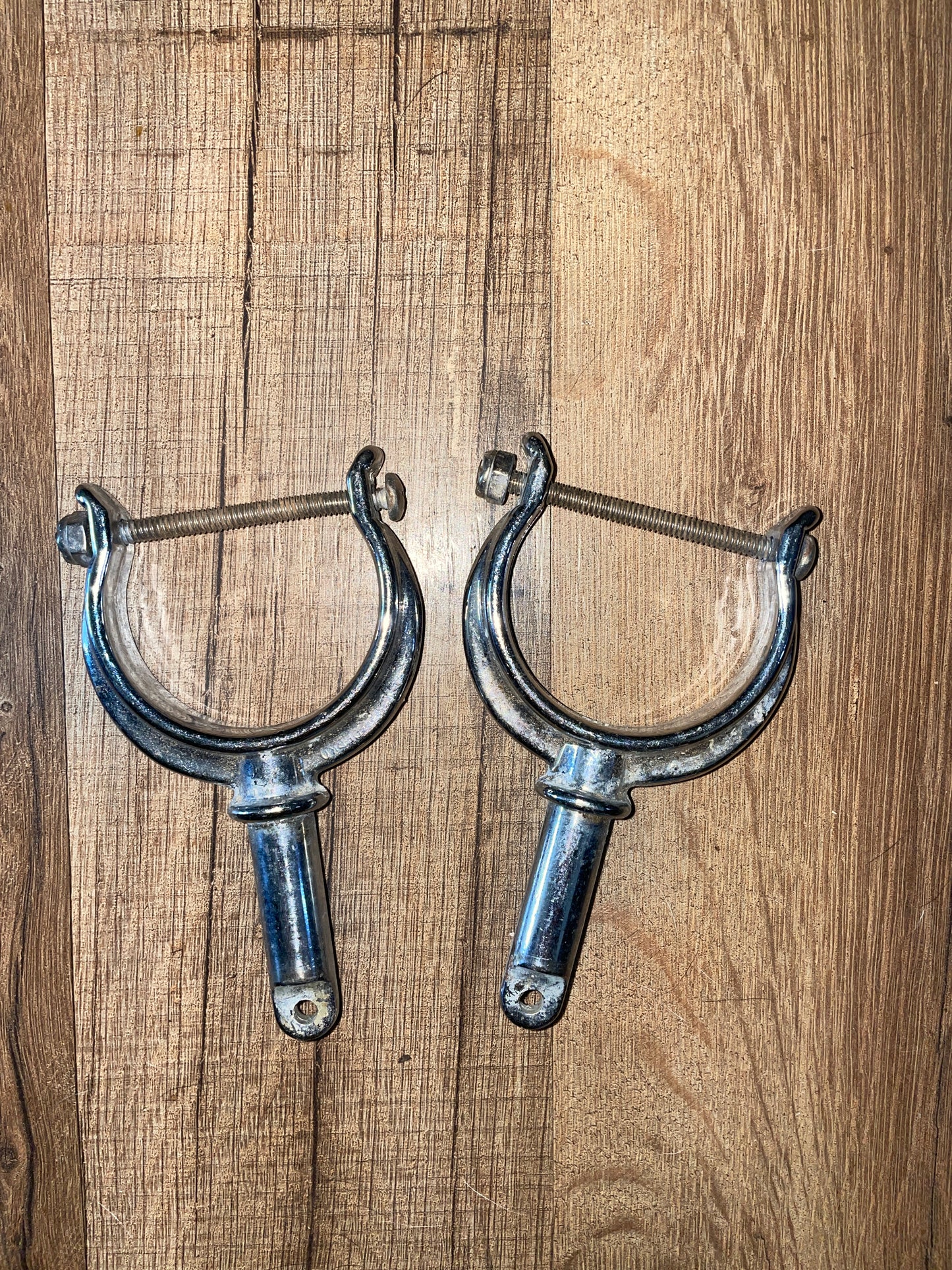 PAIR Chromed Oar Locks