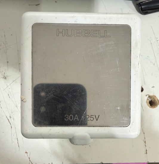 Hubbell 30A 125V Shore Plug