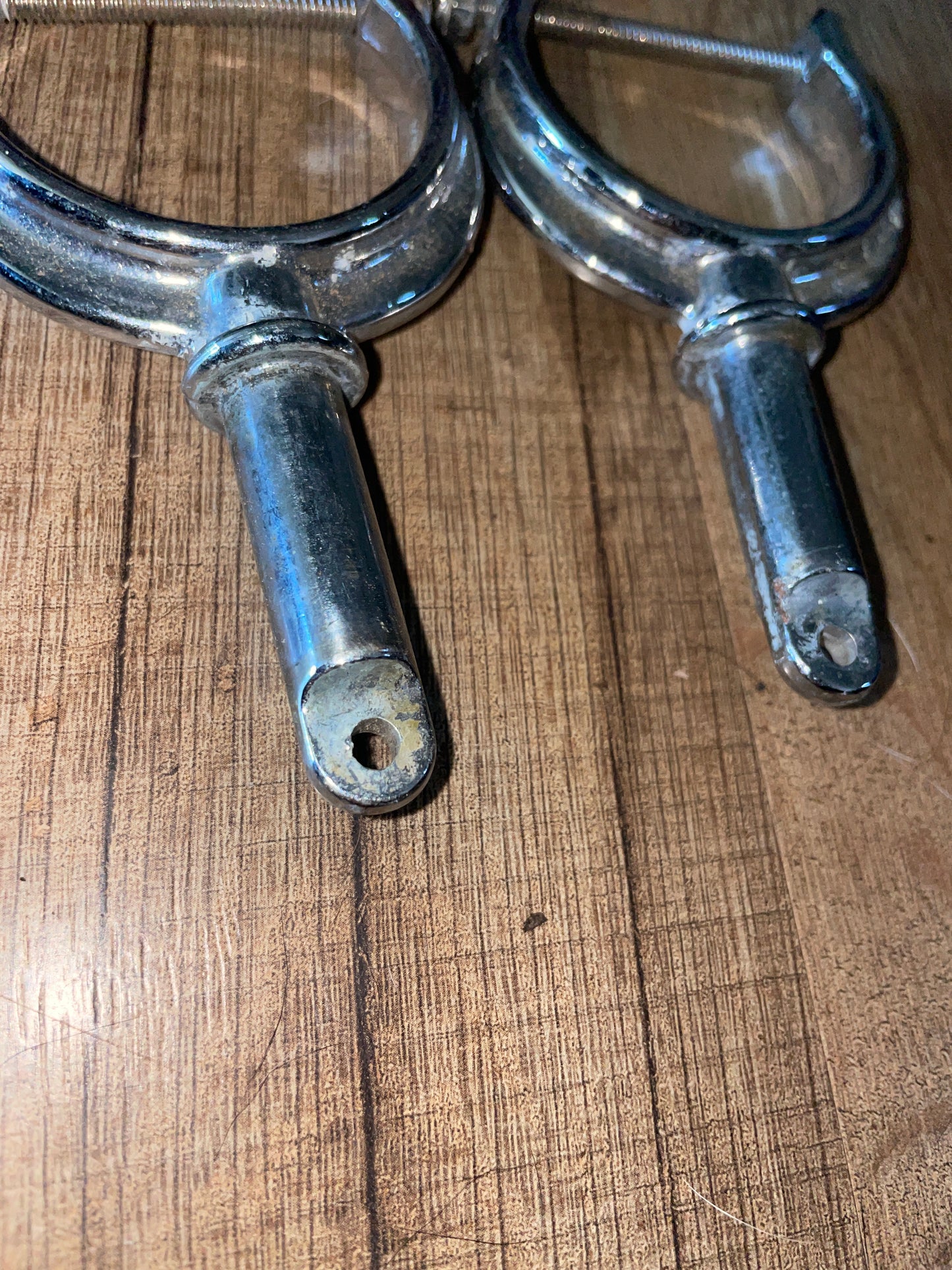 PAIR Chromed Oar Locks