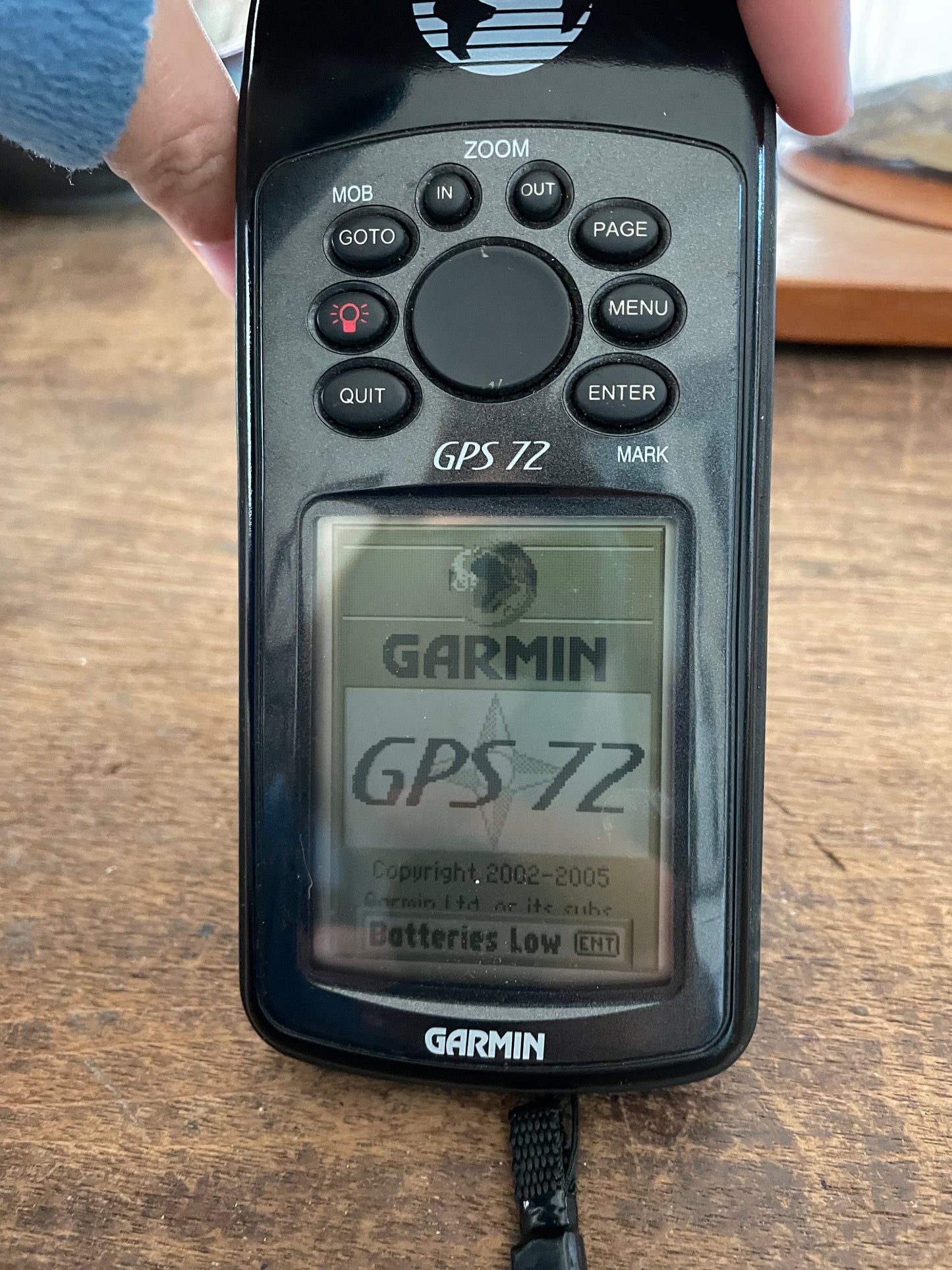 Garmin GPS 72 Personal Navigation WORKS Sailboat Parts