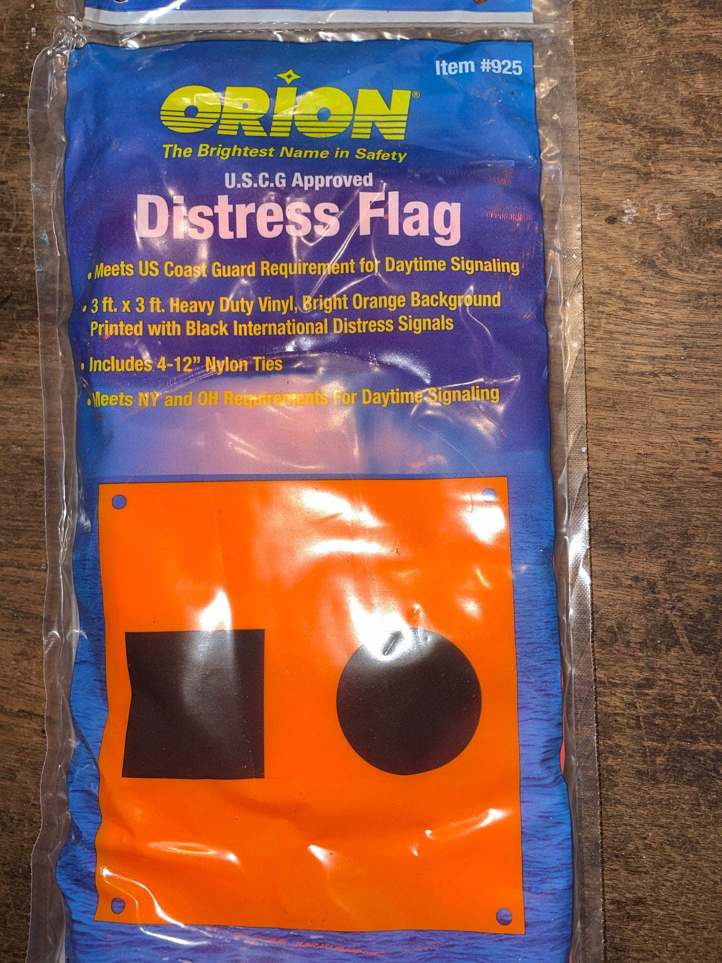 Orion Distress Flag 3’x3’- NEW