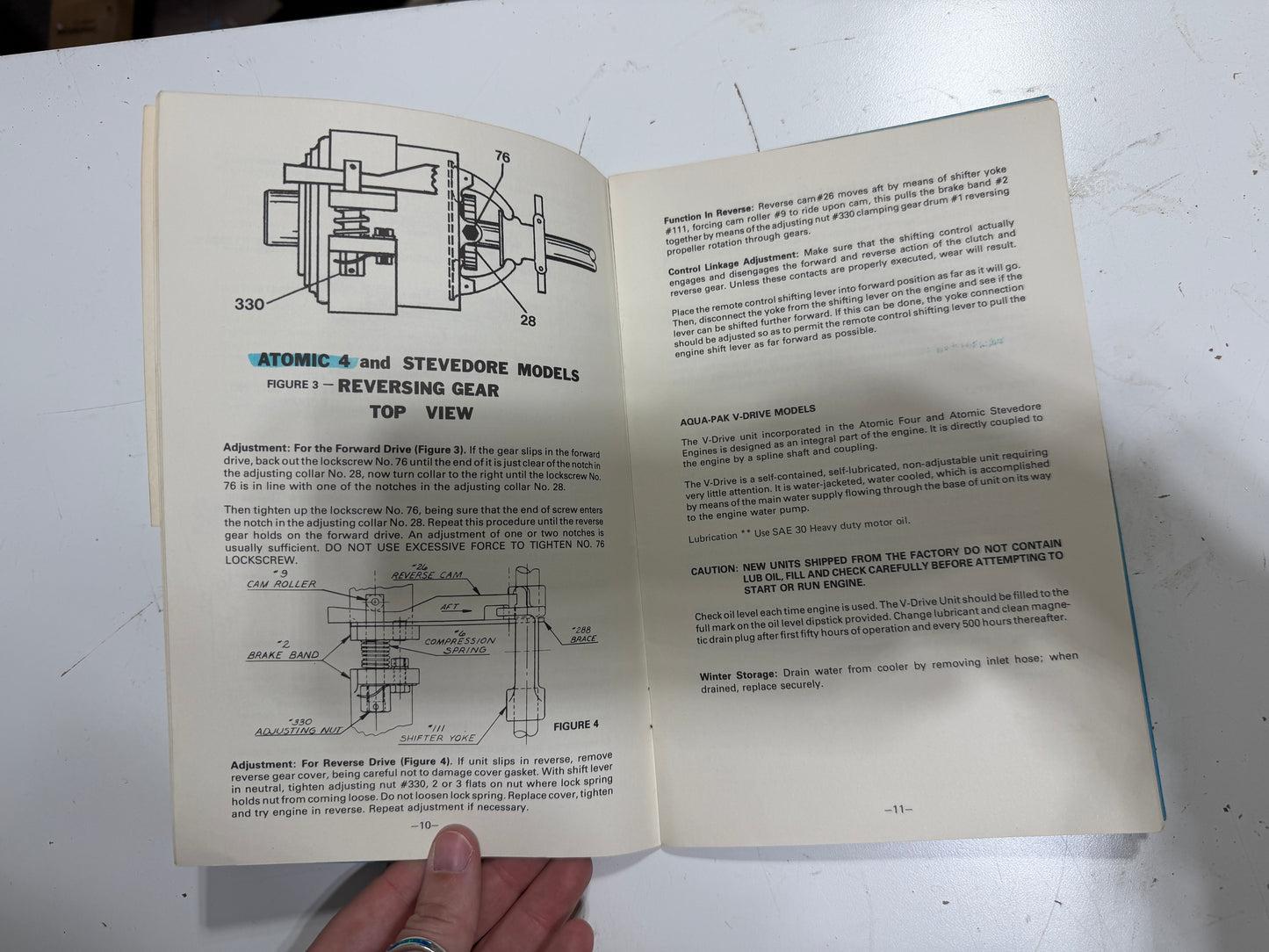 Operation AND Maintenance Manual - Atomic 4 & Atomic Stevedore