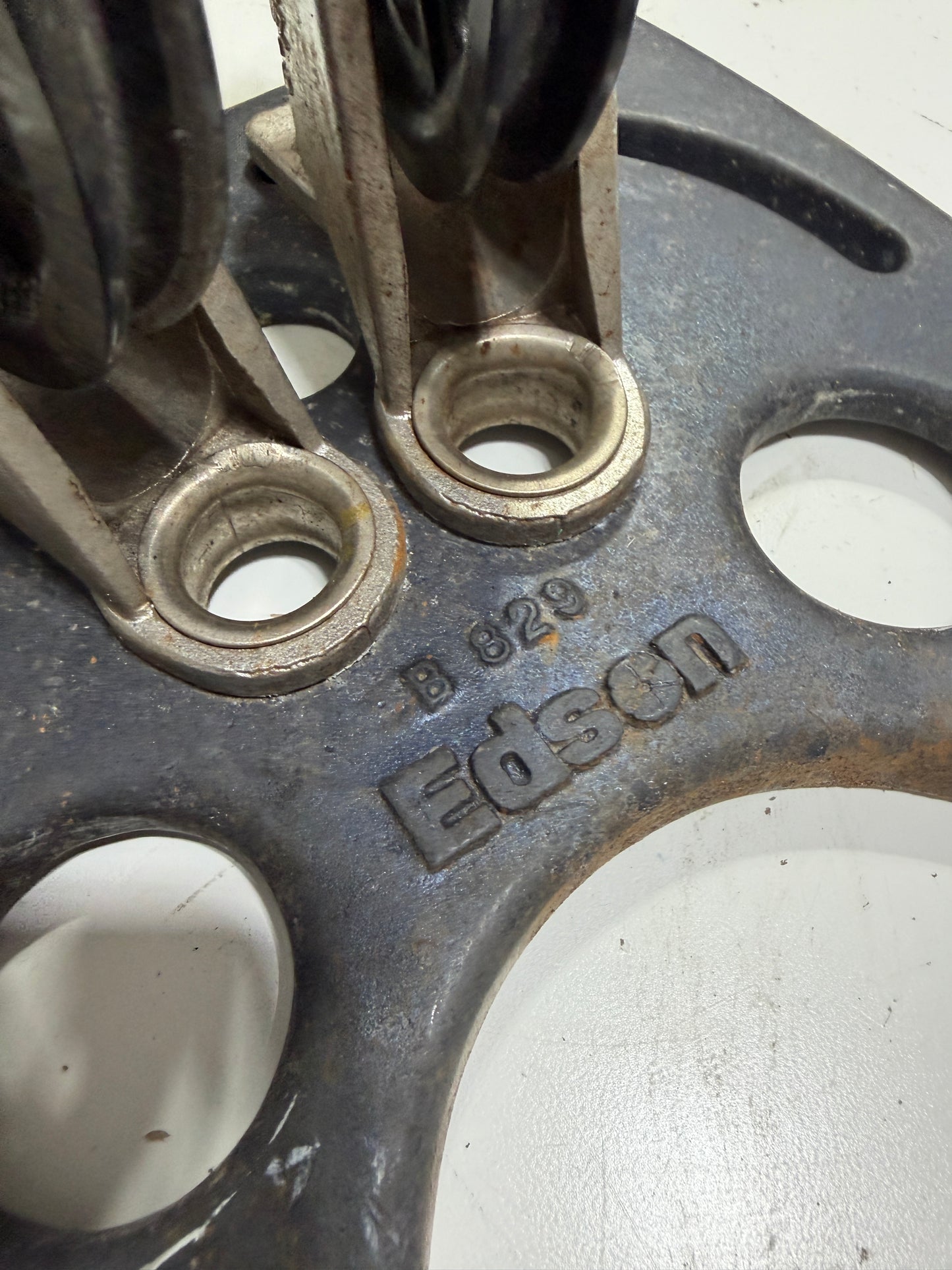 Edson B-289 Base / B-838-3 Pulley Holder / A - 2397 Aluminum 4" Pulley