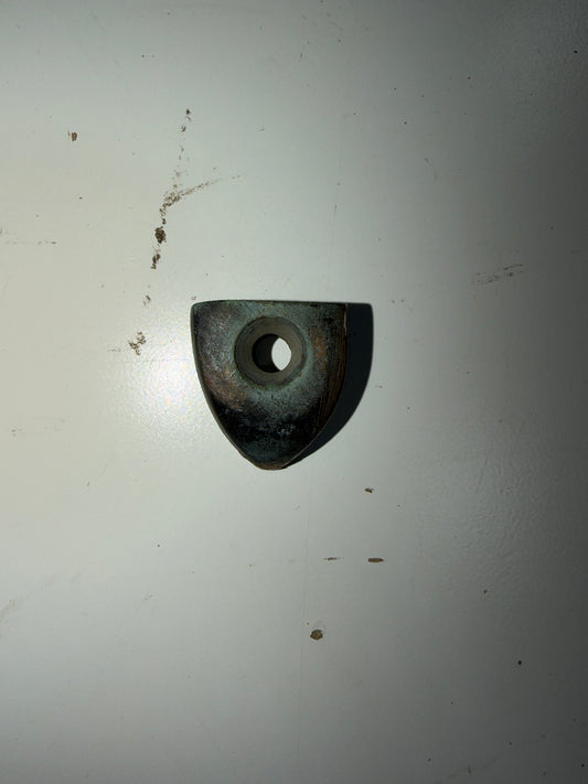 Solid Bronze 1” T Track End