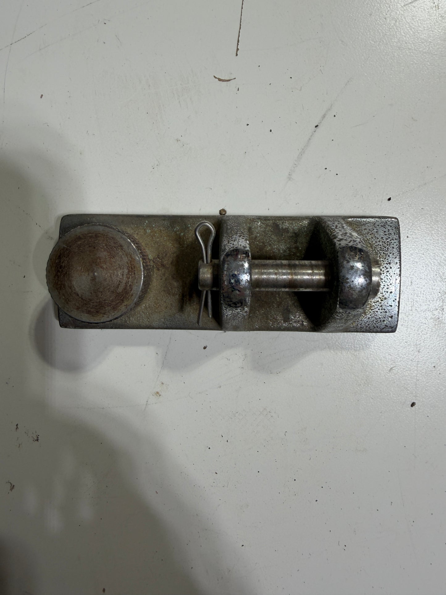 Chromed Bronze 1" Track Car For Block - 3/4" Width x 5/16" Pin