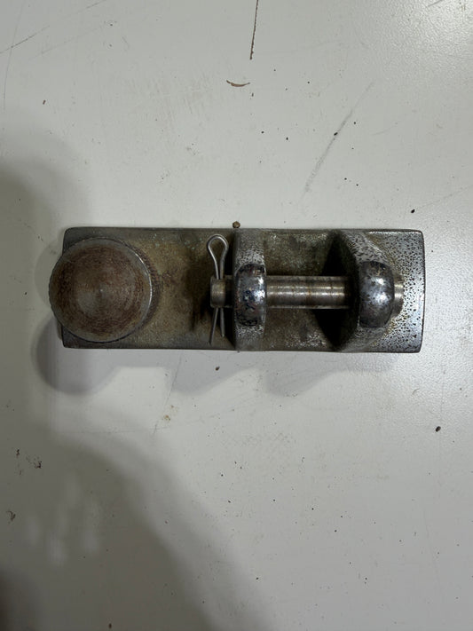 Chromed Bronze 1" Track Car For Block - 3/4" Width x 5/16" Pin