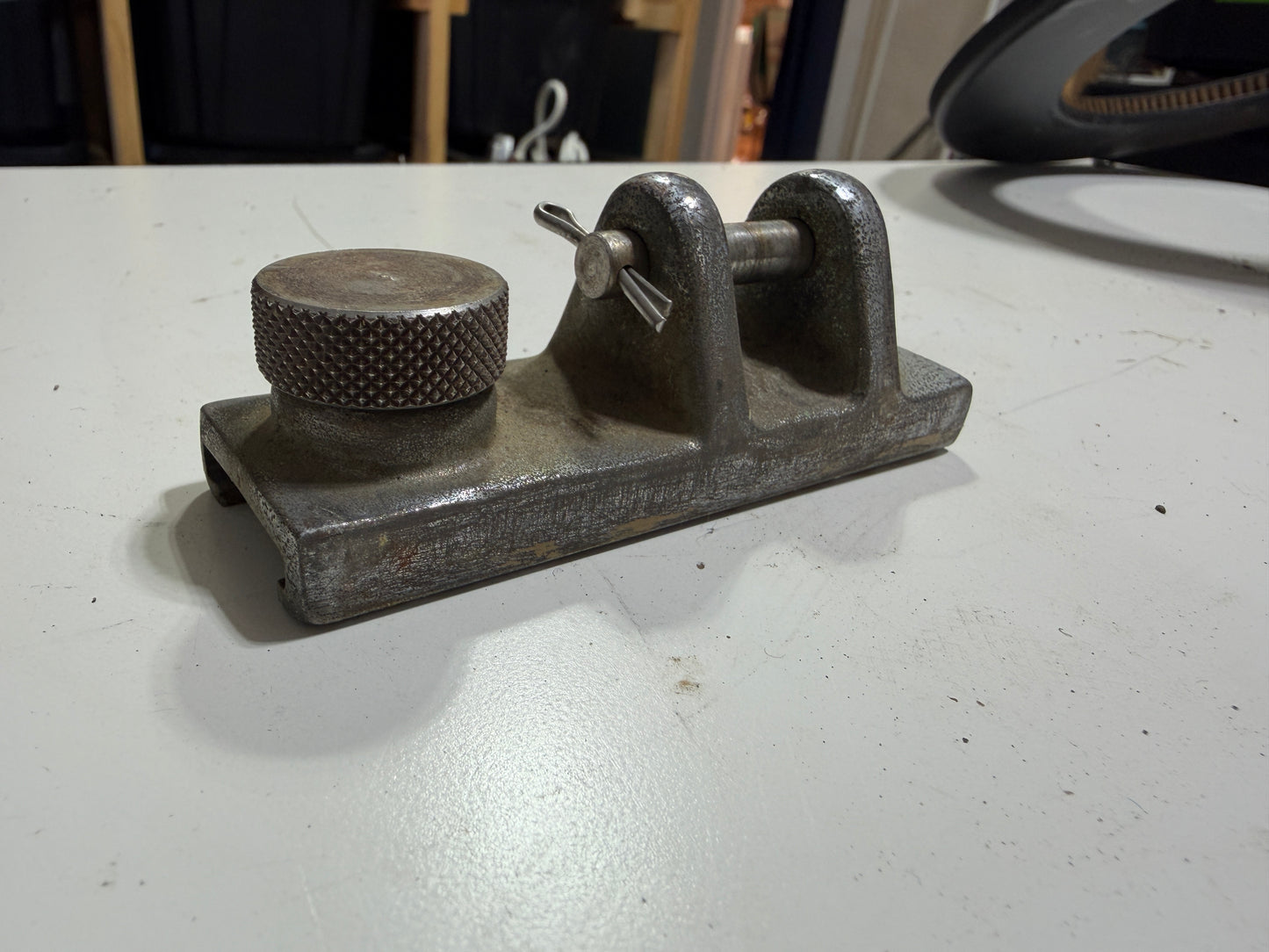 Chromed Bronze 1" Track Car For Block - 3/4" Width x 5/16" Pin