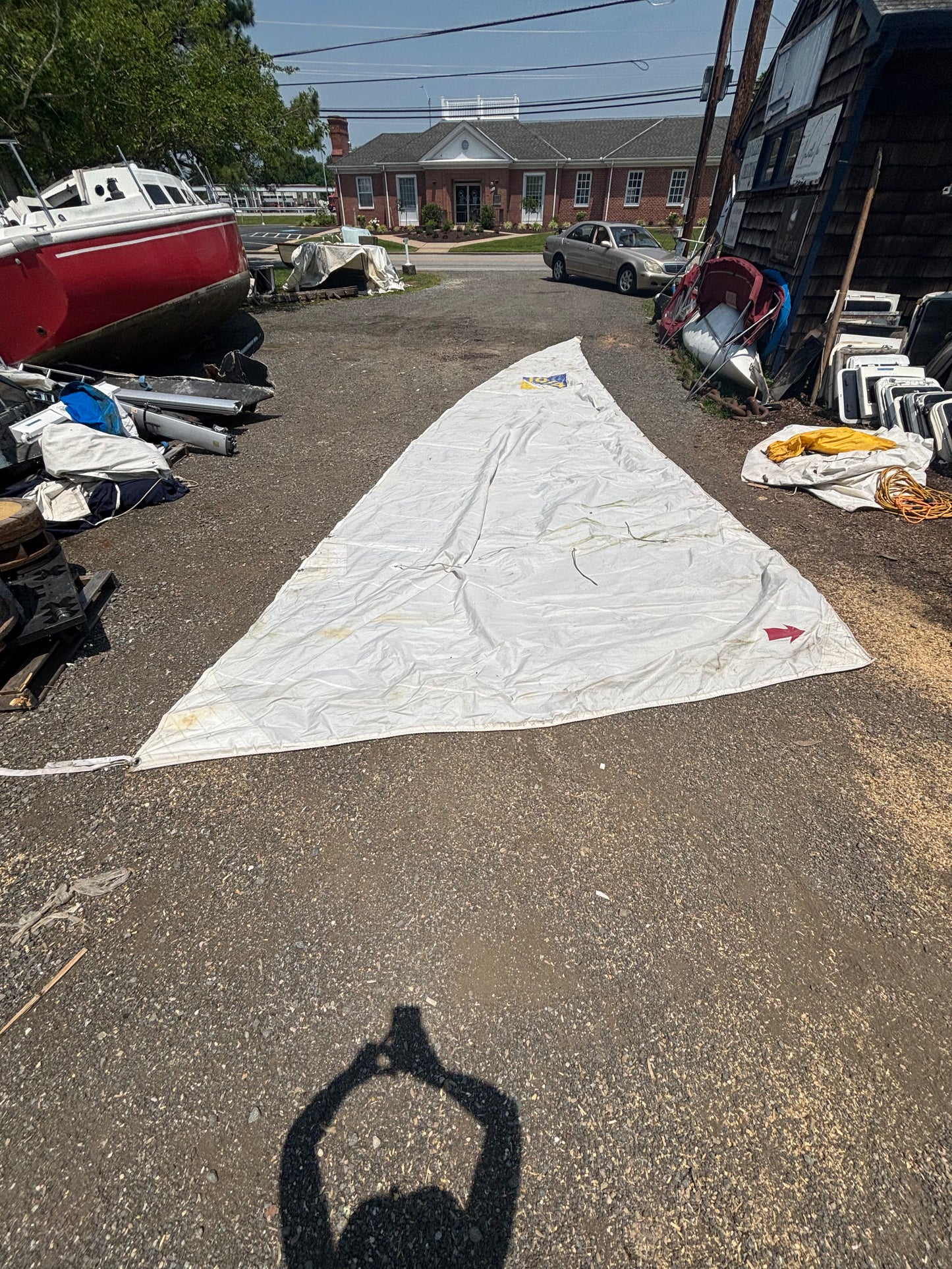 Irwin 10/4 Mainsail — 27’ Luff x 31’ Leech x 11’ Foot