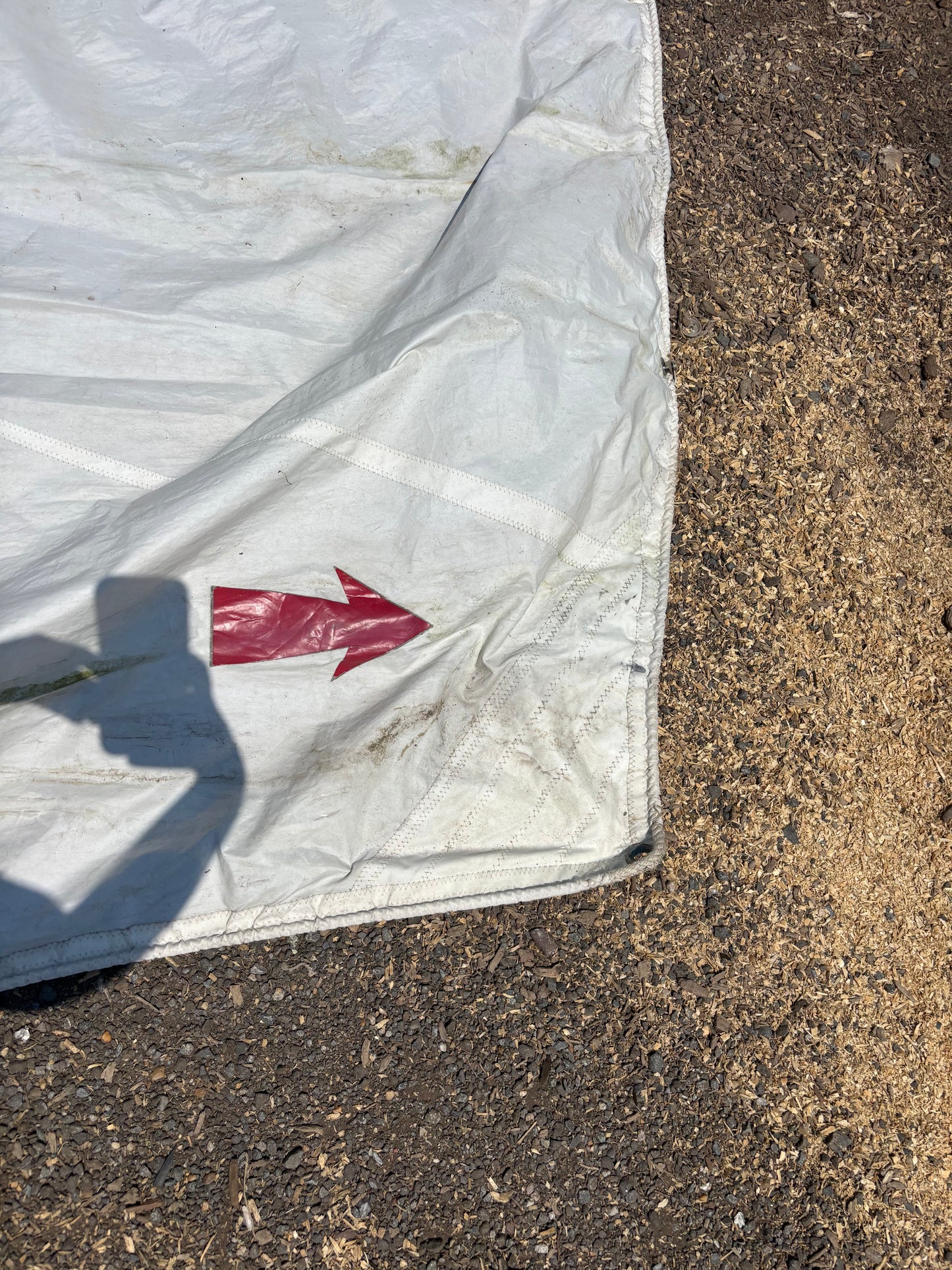 Irwin 10/4 Mainsail — 27’ Luff x 31’ Leech x 11’ Foot