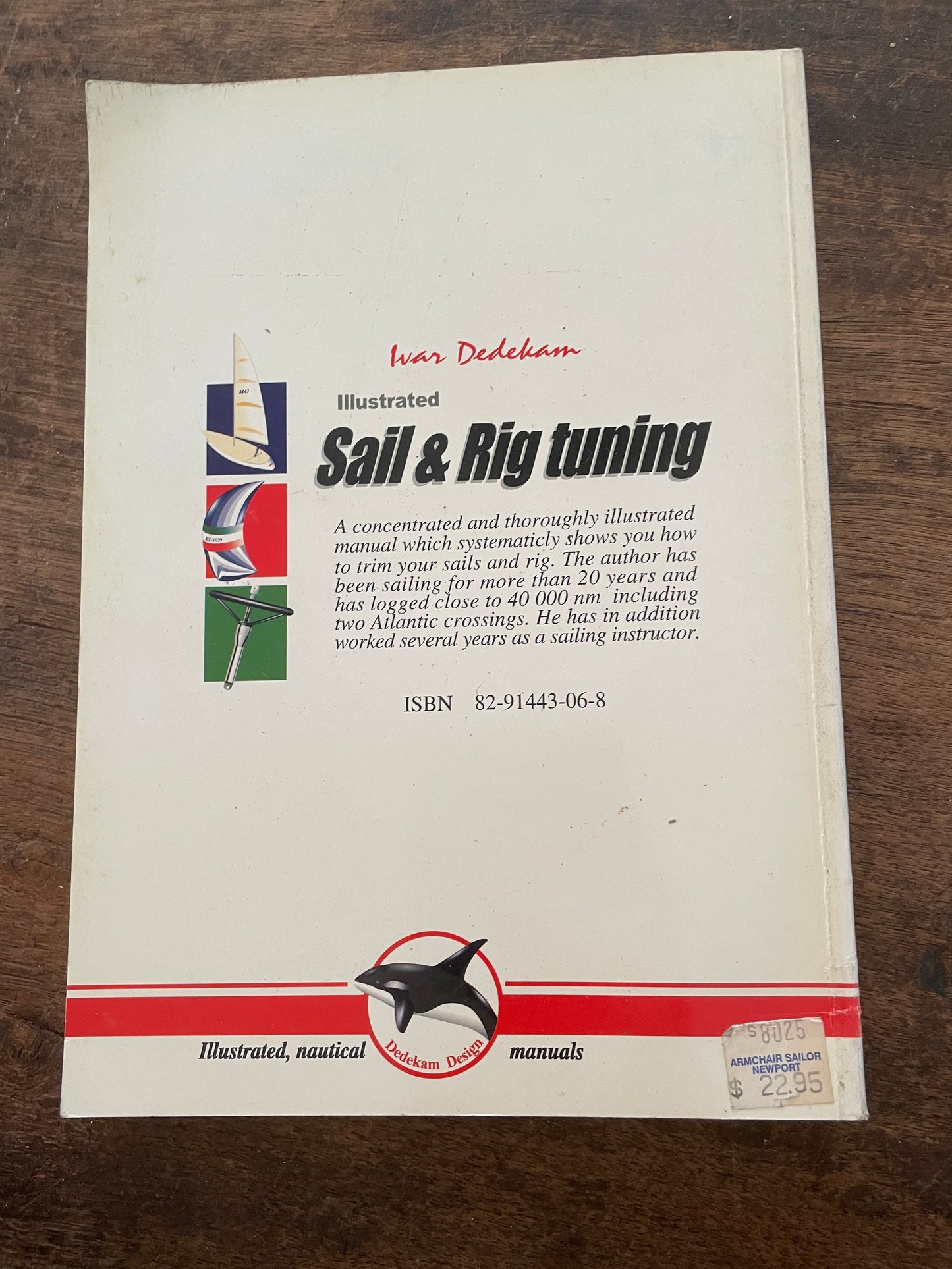 Illustrated Sail & Rig Tuning BY Ivar Dedekam Sailboat Parts