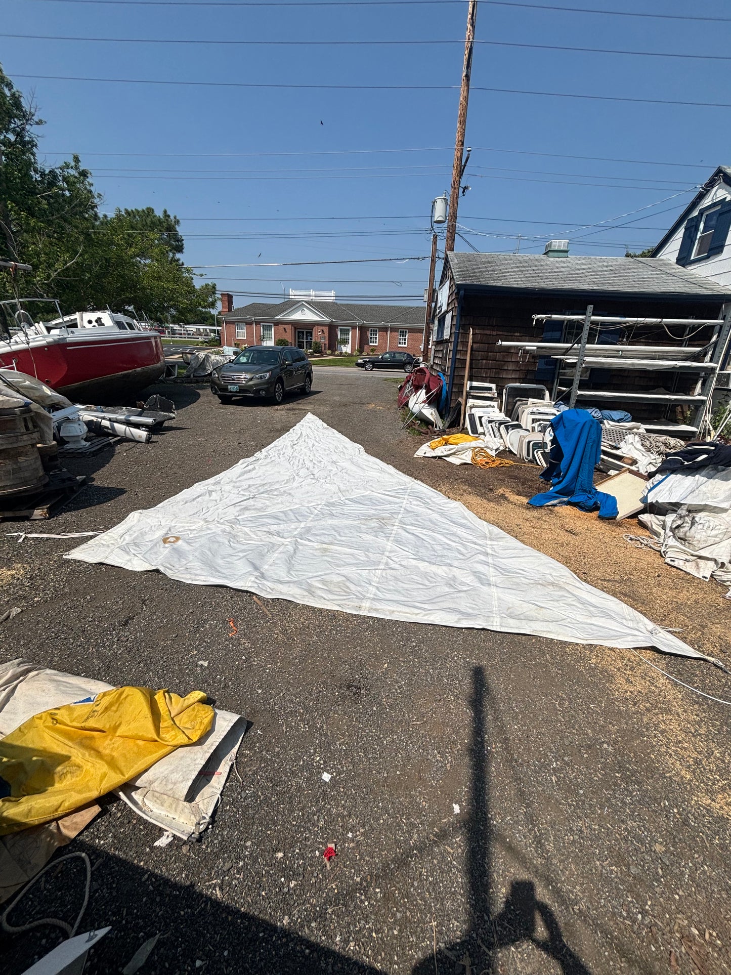 29’10” Leech x 24’9” Luff x 15’2” Foot Jib Sail