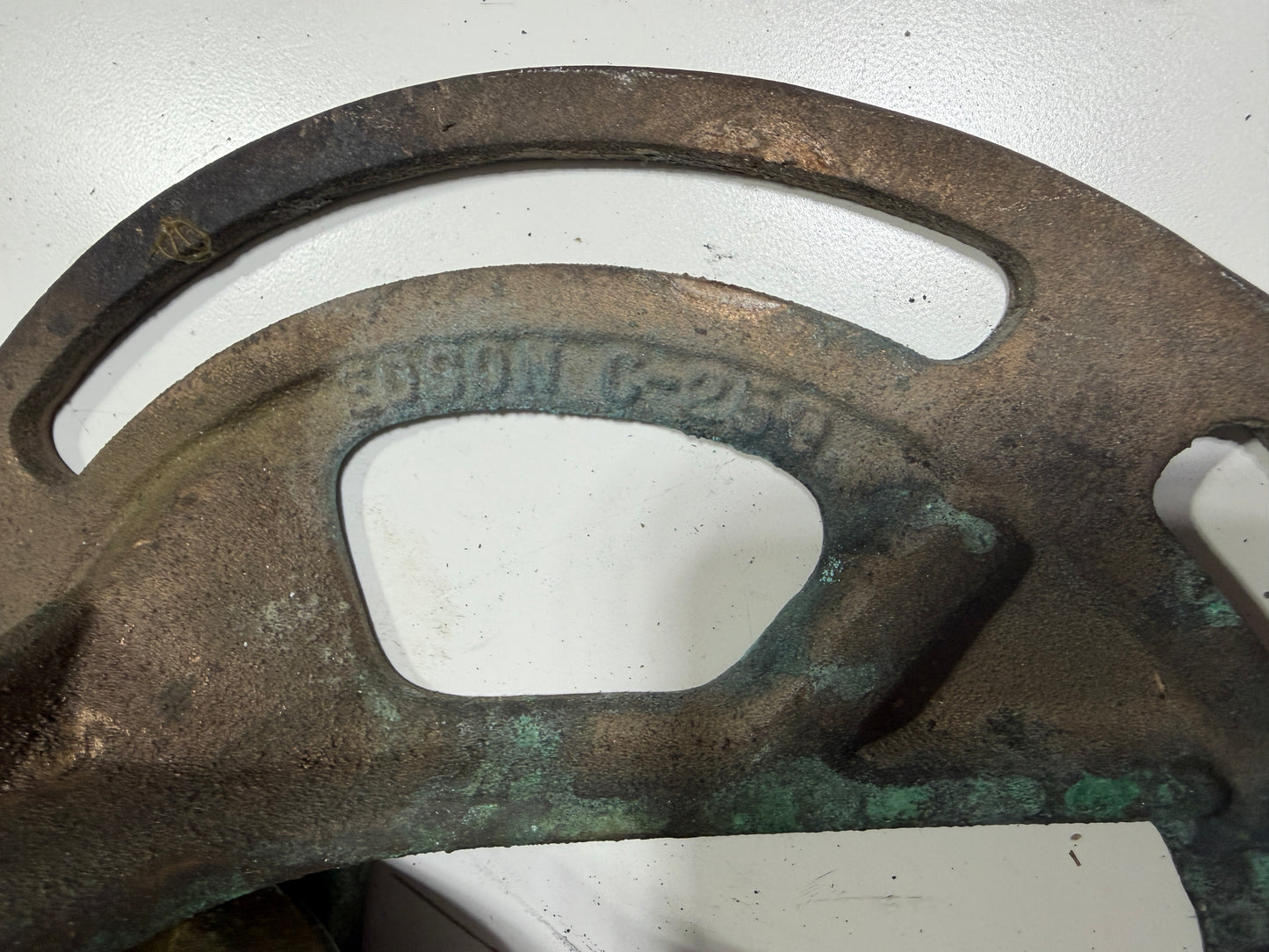 Edson C-269 607-B - 6" Sheaved Idler Steering Pedestal Pulleys