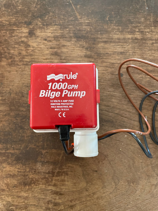 Rule 1000GPH Bilge Pump