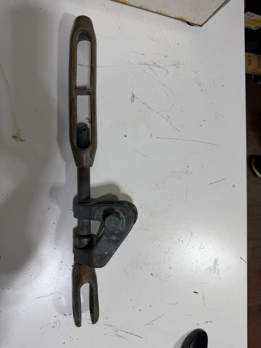 Merriman Solid Bronze Staysail Boom Gooseneck & Turnbuckle