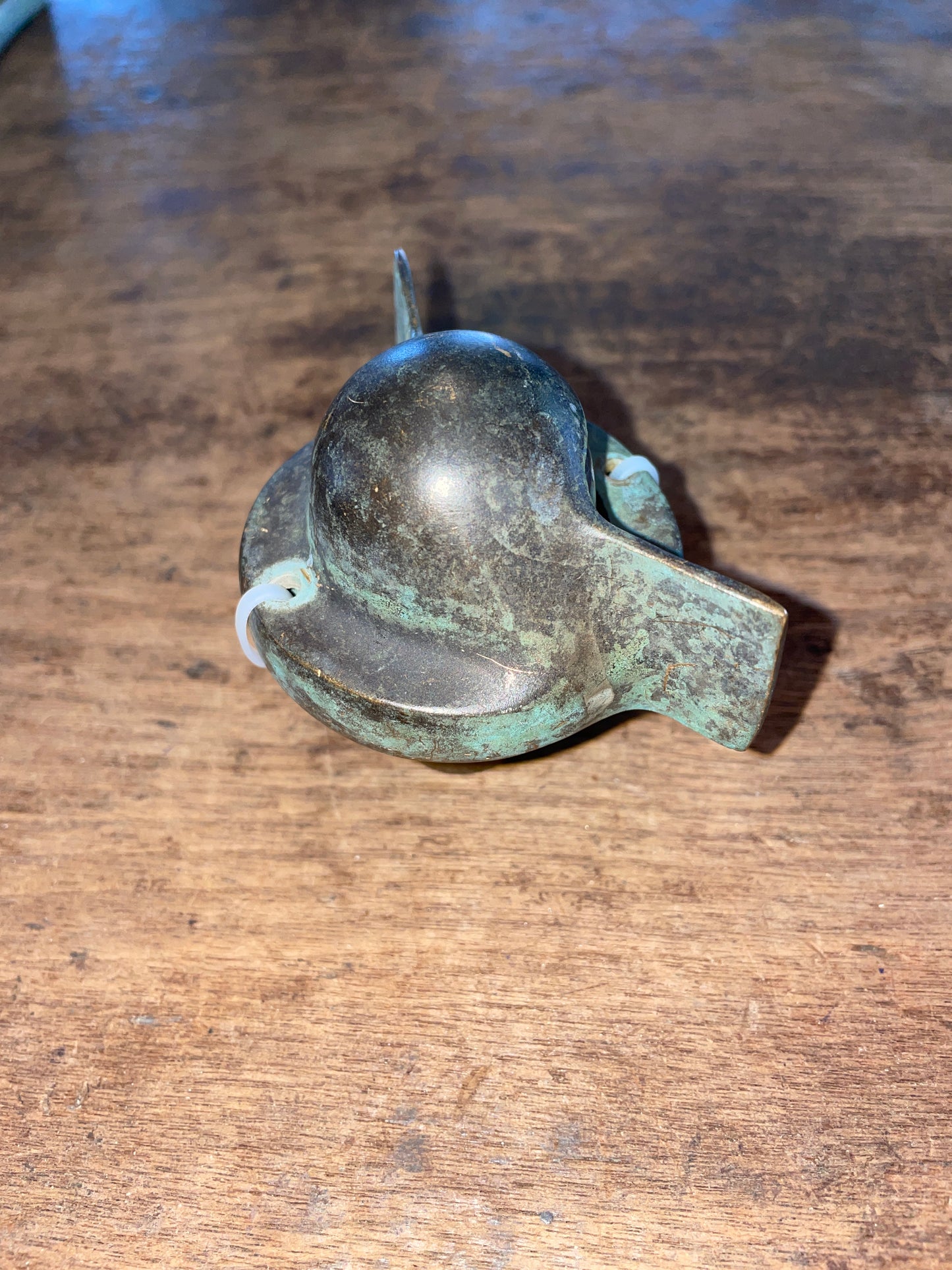 Vintage Bronze Clear (Plastic) Lens Navigation Light