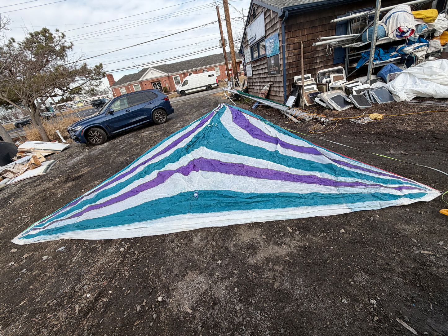 .75OZ Symmetrical Spinnaker - Pearson 30 - 35'6" x 35'6" x 19'3"