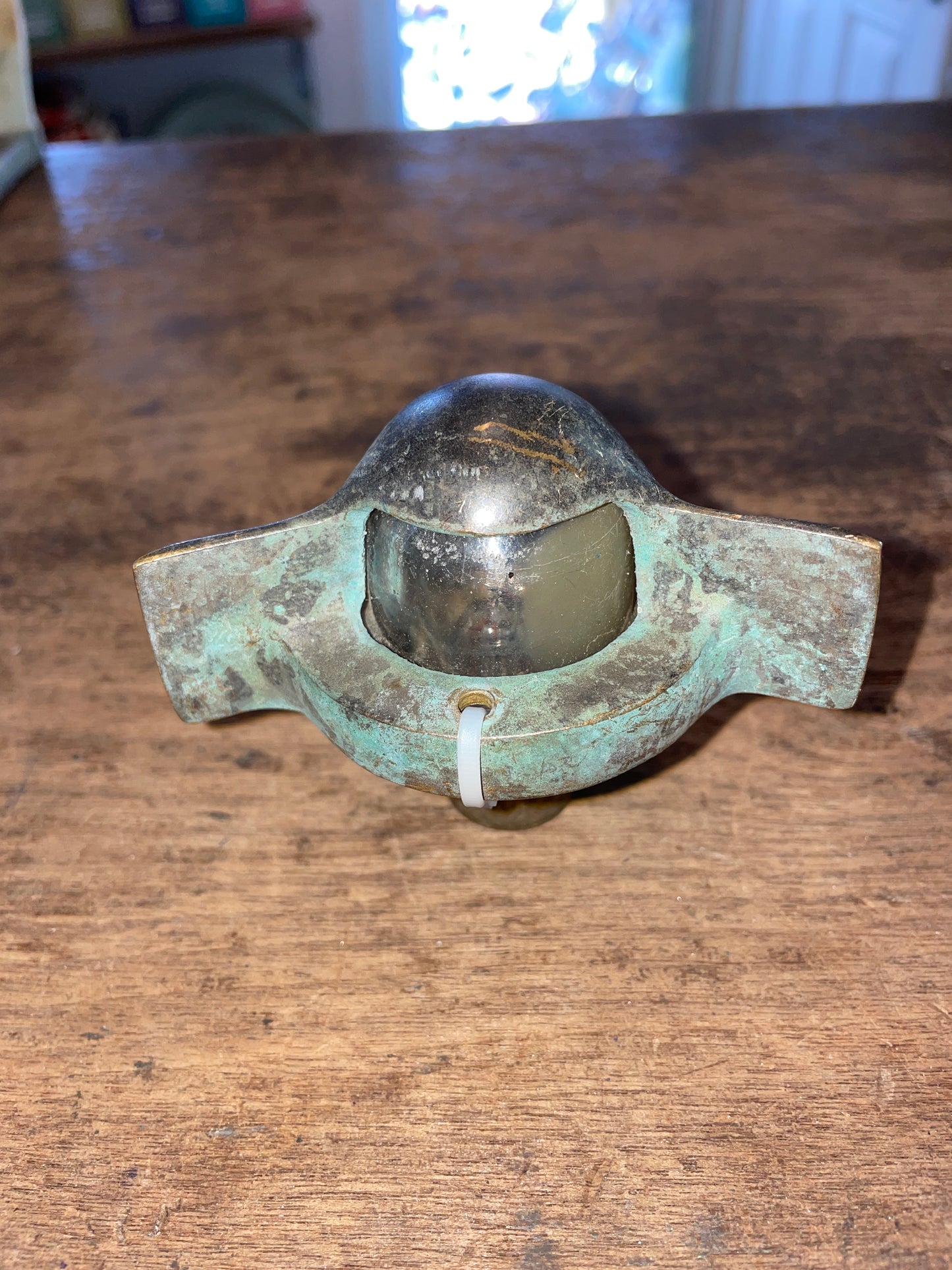 Vintage Bronze Clear (Plastic) Lens Navigation Light