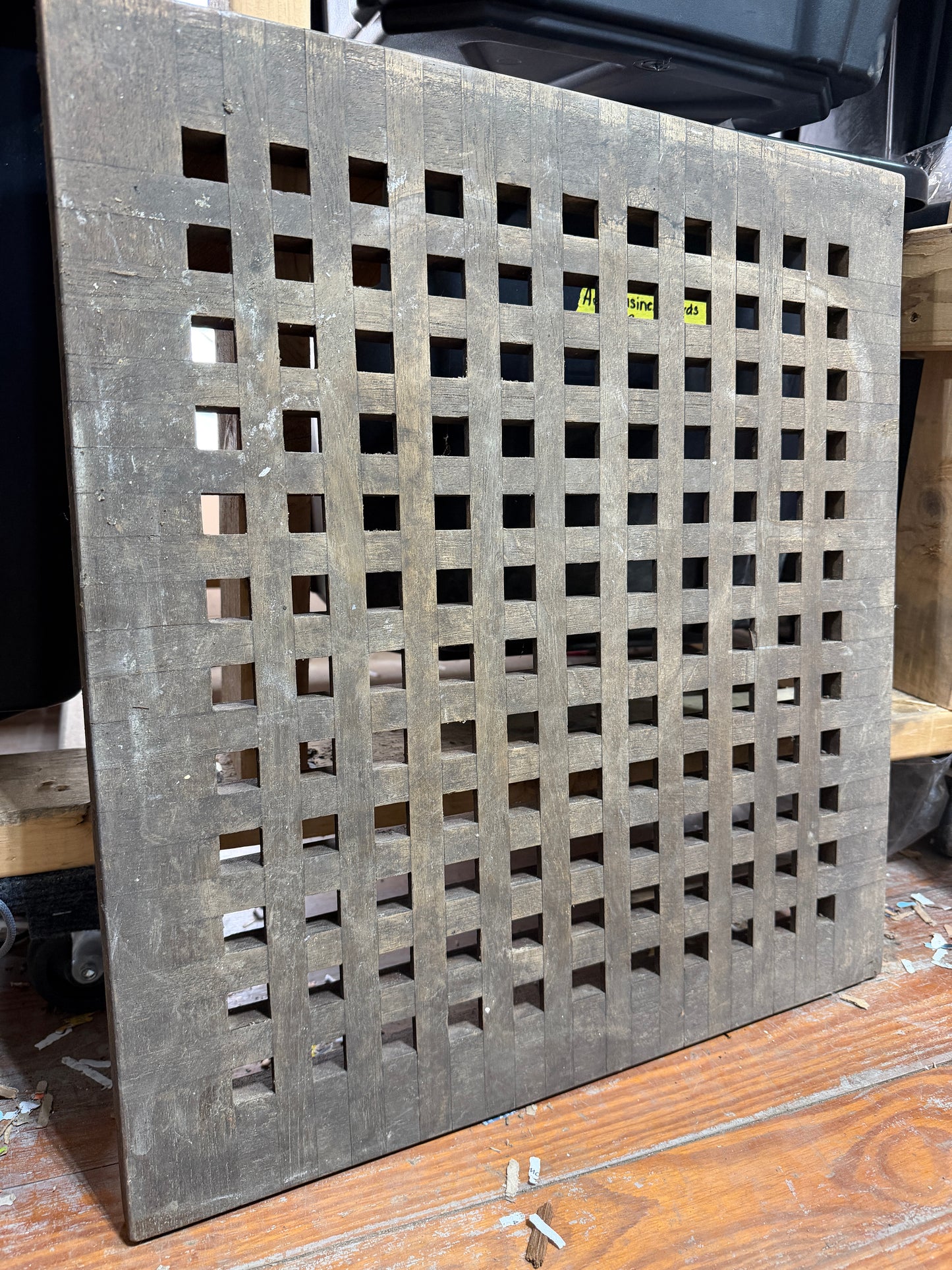 Teak Floor Grate - Alden Priscilla 1971 -- #292