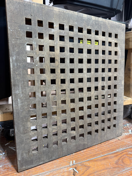 Teak Floor Grate - Alden Priscilla 1971 -- #292