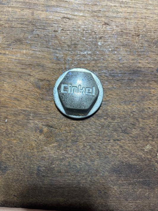 Cinkel Chromed Bronze Wheel Nut - 3/4”