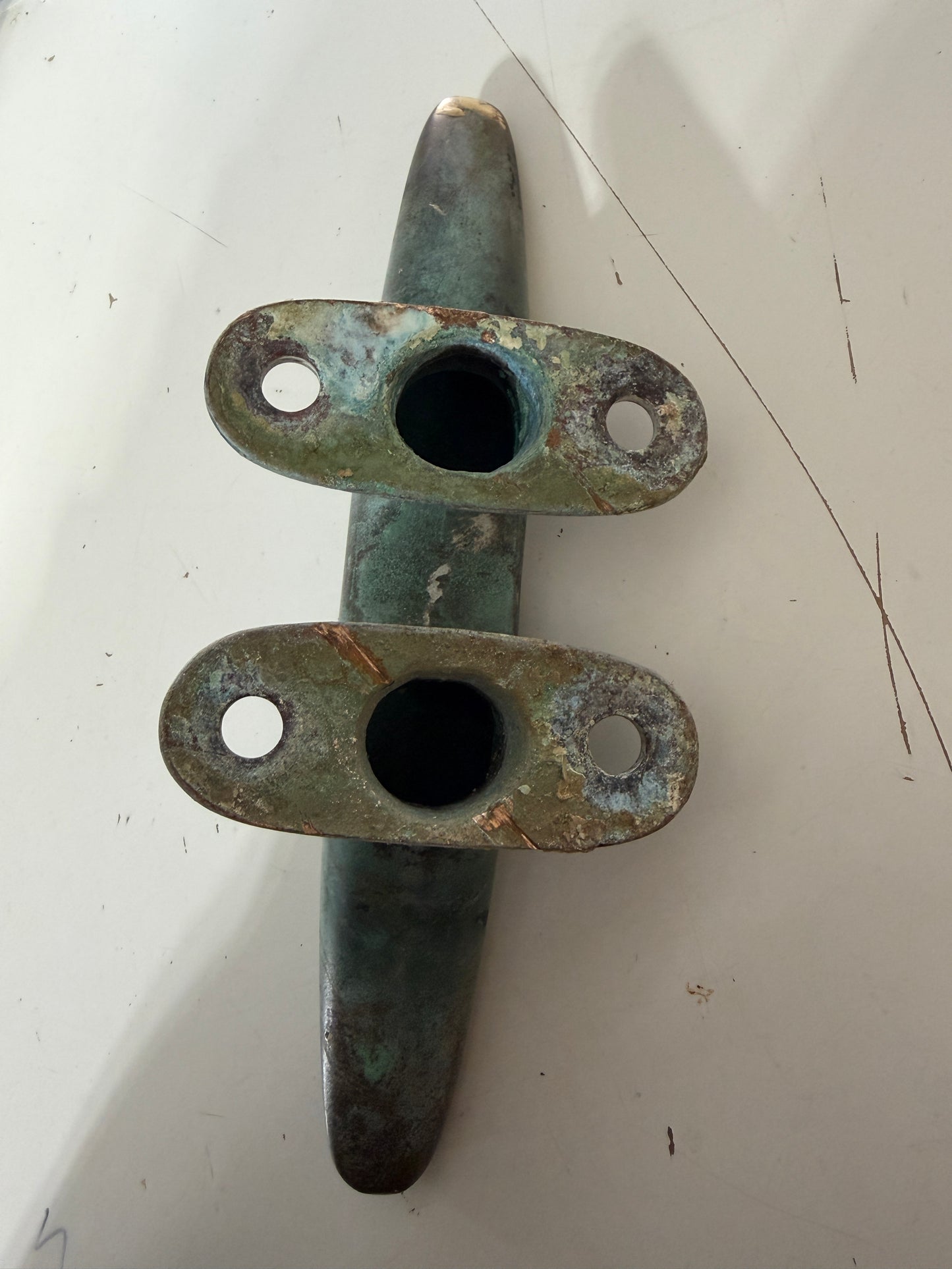 Merriman 10.5" Hollow Bronze Cleat - Alden Priscilla 1971