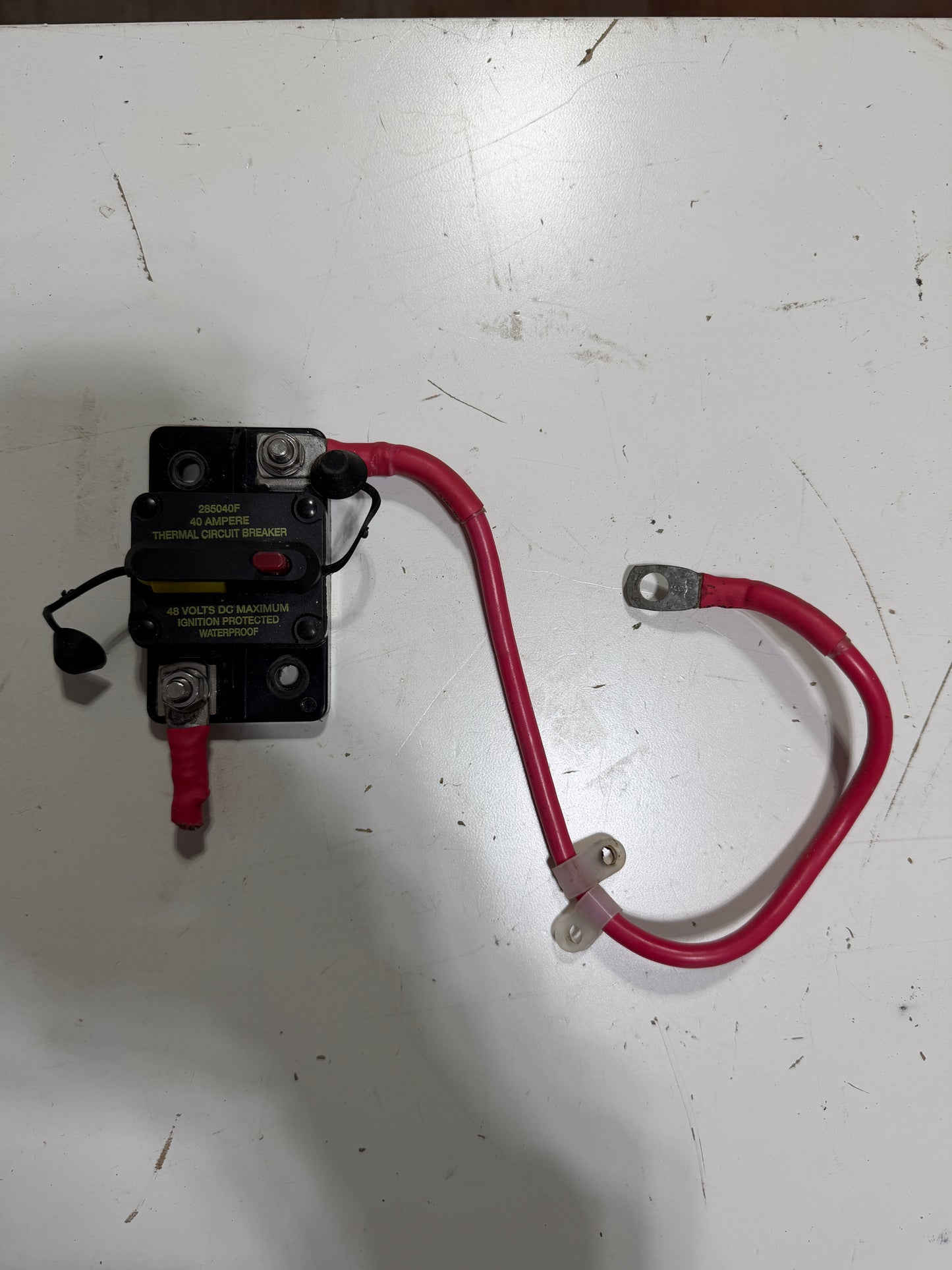 Blue Sea System Thermal Circuit Breaker Surface Mount 285040F 40 AMP - 48 VDC