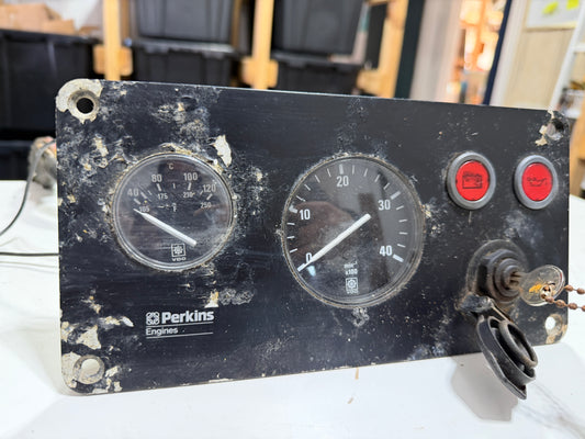 Perkins Engine Panel - With Key - Alden Priscilla 1971