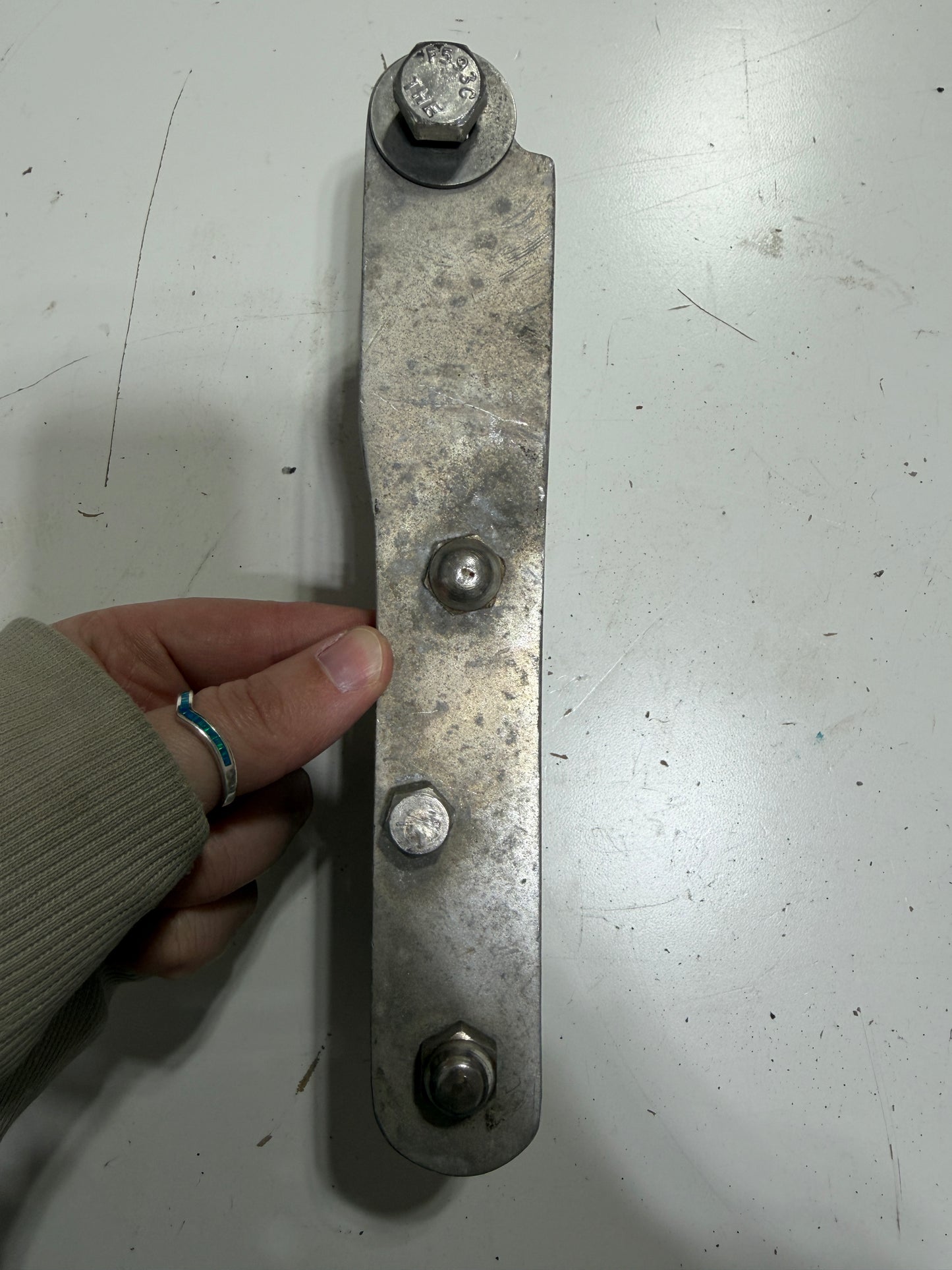 Marinium Aluminum Tiller Hardware - 1 1/4" Width - OFF ODAY OUTLAW -- #1